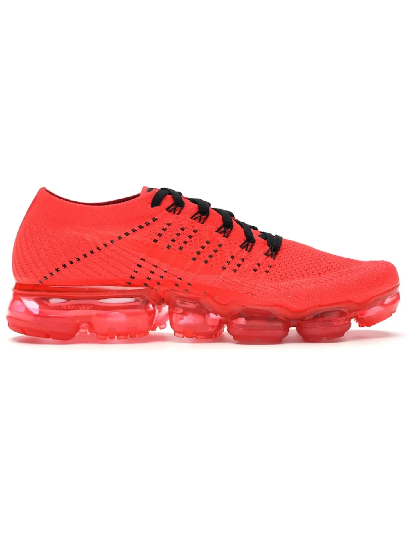 Мужские кроссовки с верхом из Flyknit Nike Air VaporMax CLOT — изображение 1 из 1, черный/яркий-белый