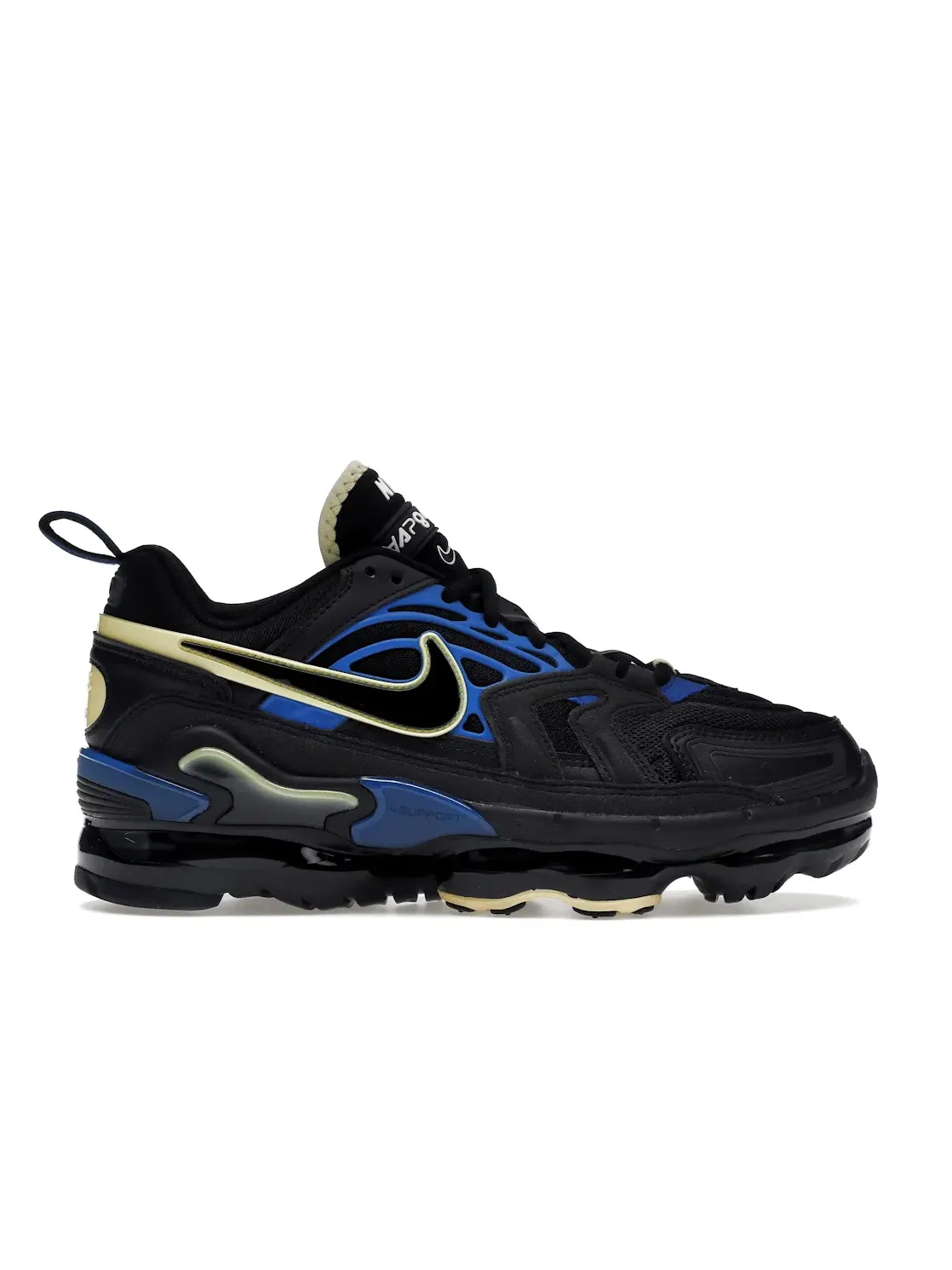 Мужские кроссовки Lifestyle с подошвой VaporMax Nike Air VaporMax EVO — изображение 1 из 4, черный/синий-золотистый
