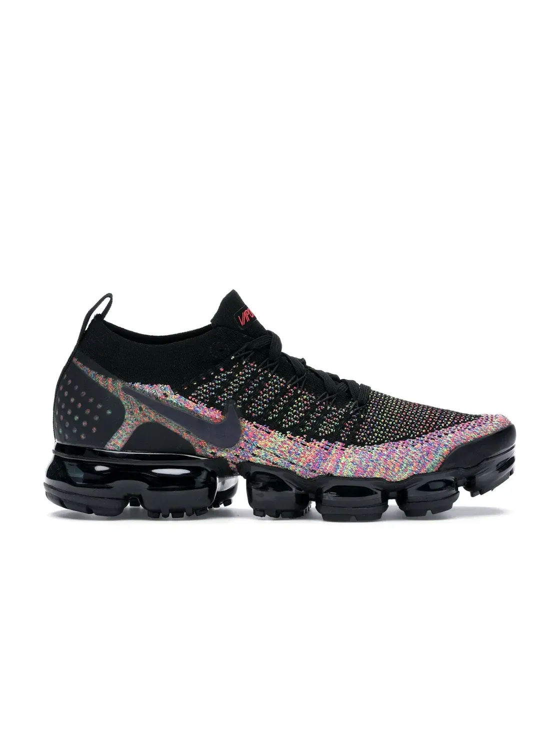 Женские кроссовки с цветным принтом Nike Air VaporMax Flyknit 2 — изображение 1 из 4