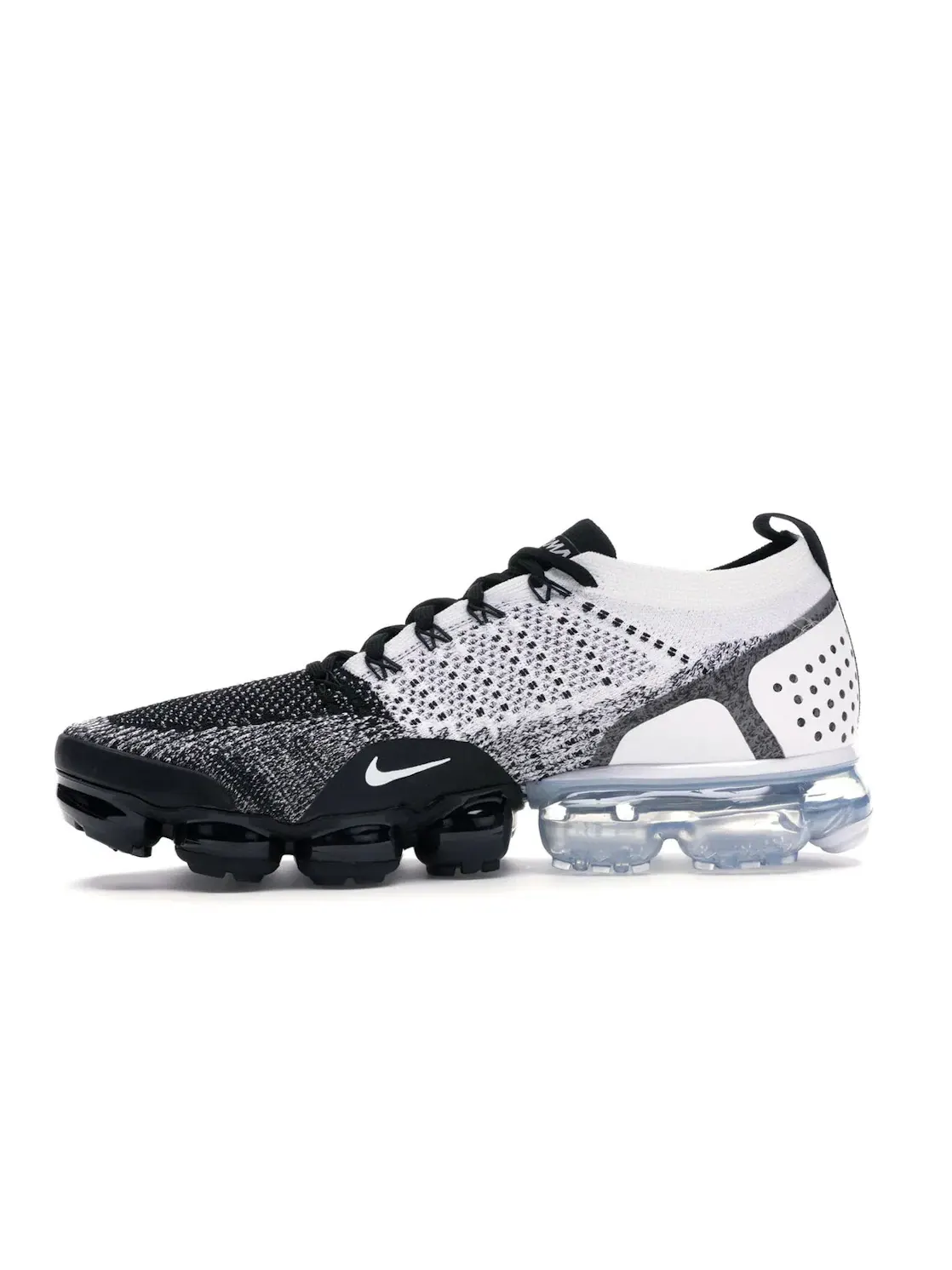 Мужские кроссовки с амортизацией VaporMax Nike Air VaporMax Flyknit 2 Orca Nike — изображение 3 из 4, черный/черный-белый