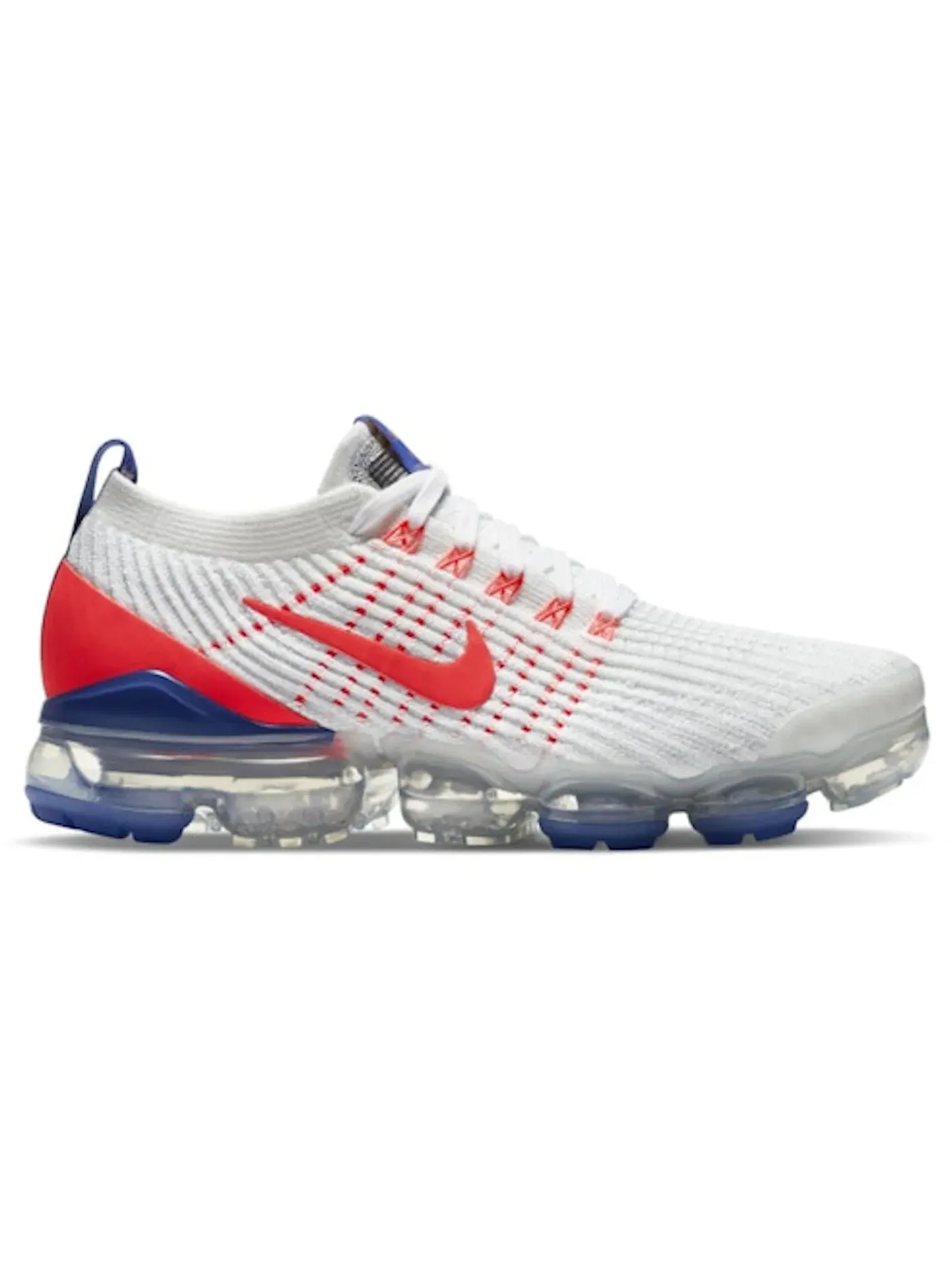 Женские кроссовки Nike Air VaporMax Flyknit 3 Nike — изображение 1 из 1, белый/синий/темный