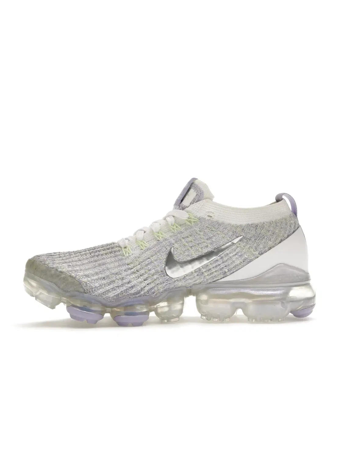 Женские кроссовки Lifestyle Nike Air VaporMax Flyknit 3 Nike — изображение 3 из 4, белый