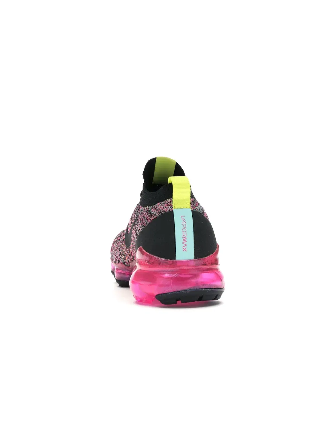 Женские кроссовки для бега с технологией Flyknit Nike Air VaporMax Flyknit 3 — изображение 4 из 4, черный/черный-розовый