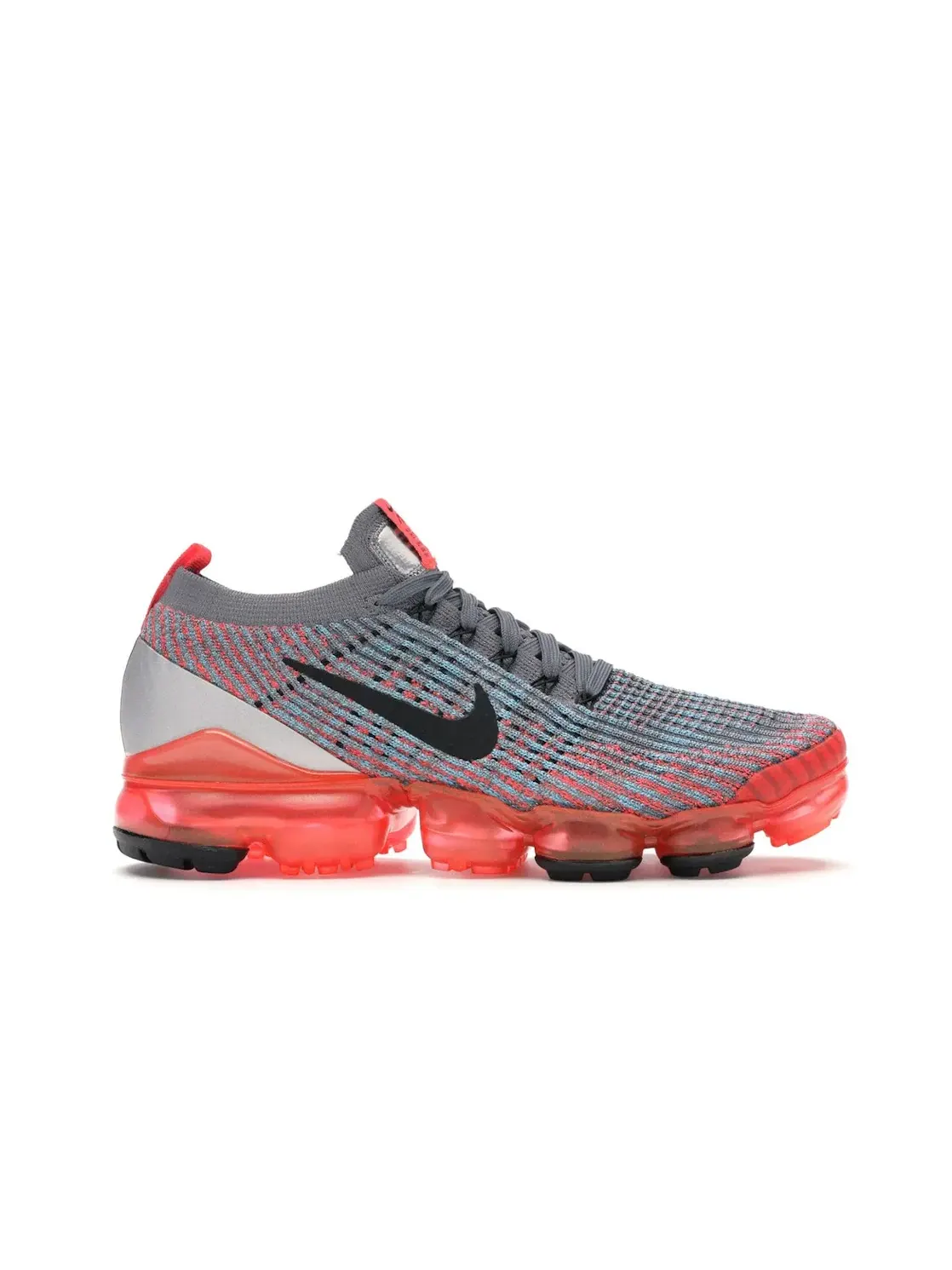 Женские кроссовки с технологией FlyKnit Nike Air VaporMax Flyknit 3 — изображение 1 из 4, черный-серый-синий