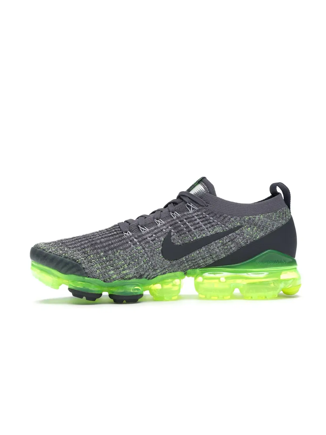 Мужские кроссовки с вязаным верхом Nike Air VaporMax Flyknit 3 — изображение 3 из 4, серый-серый