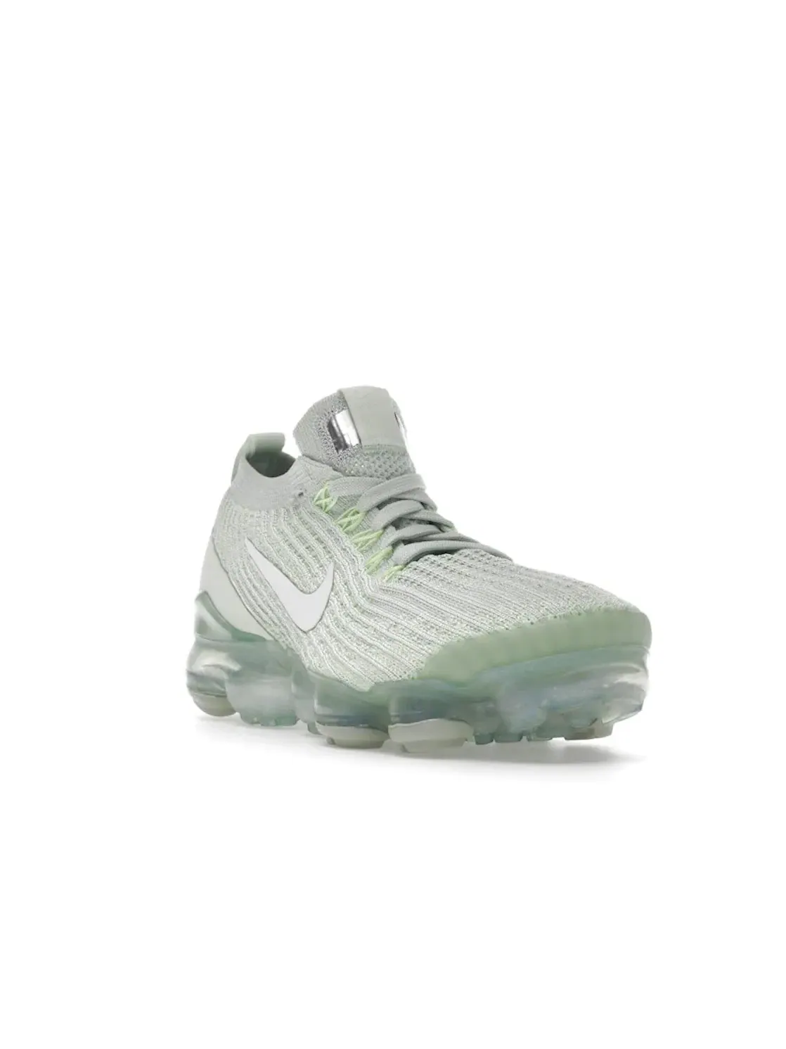 Женские кроссовки Lifestyle с технологией Flyknit Nike Air VaporMax Flyknit 3 — изображение 2 из 4, зеленый-белый