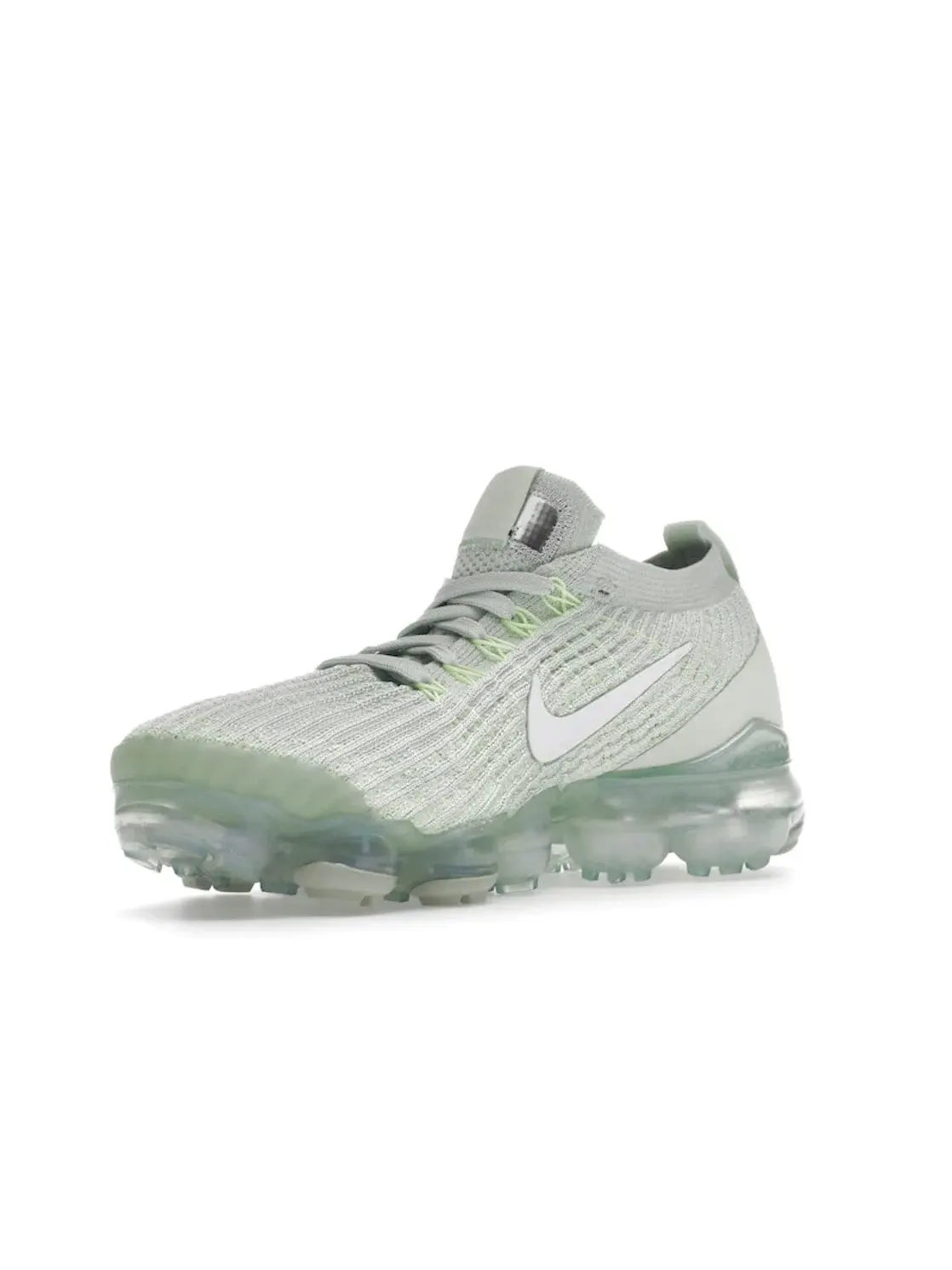 Женские кроссовки Lifestyle с технологией Flyknit Nike Air VaporMax Flyknit 3 — изображение 3 из 4, зеленый-белый