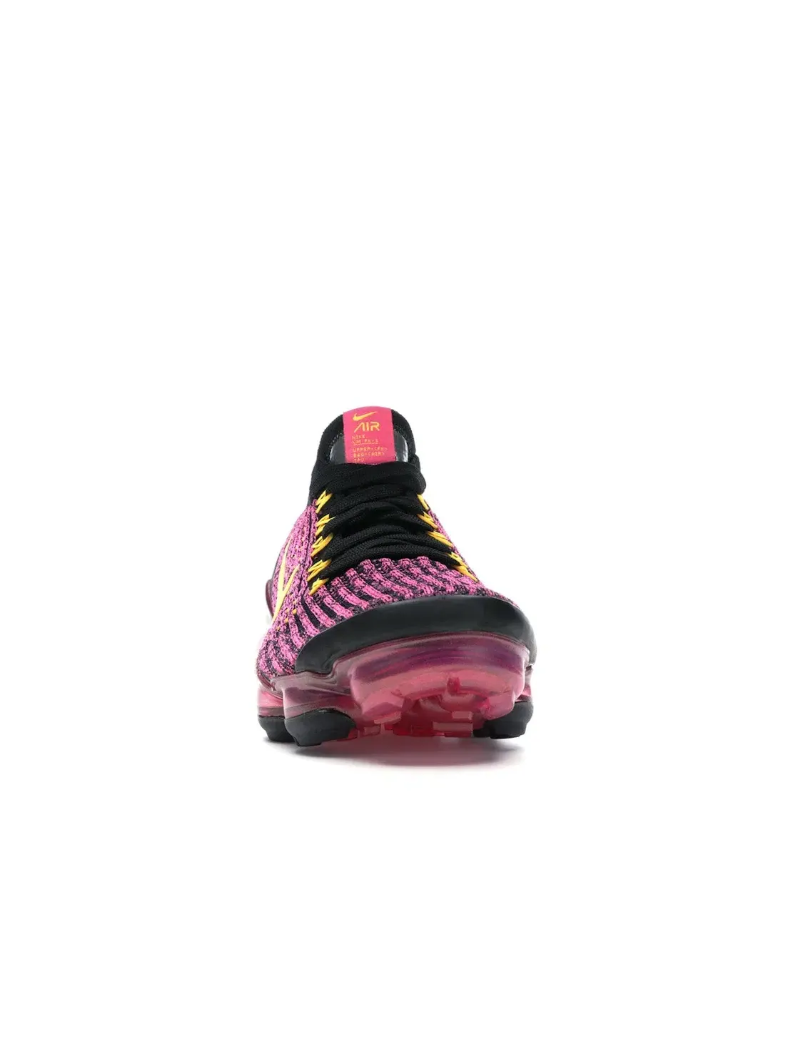 Женские кроссовки с технологией Flyknit Nike Air VaporMax Flyknit 3 — изображение 2 из 4, оранжевый-черный