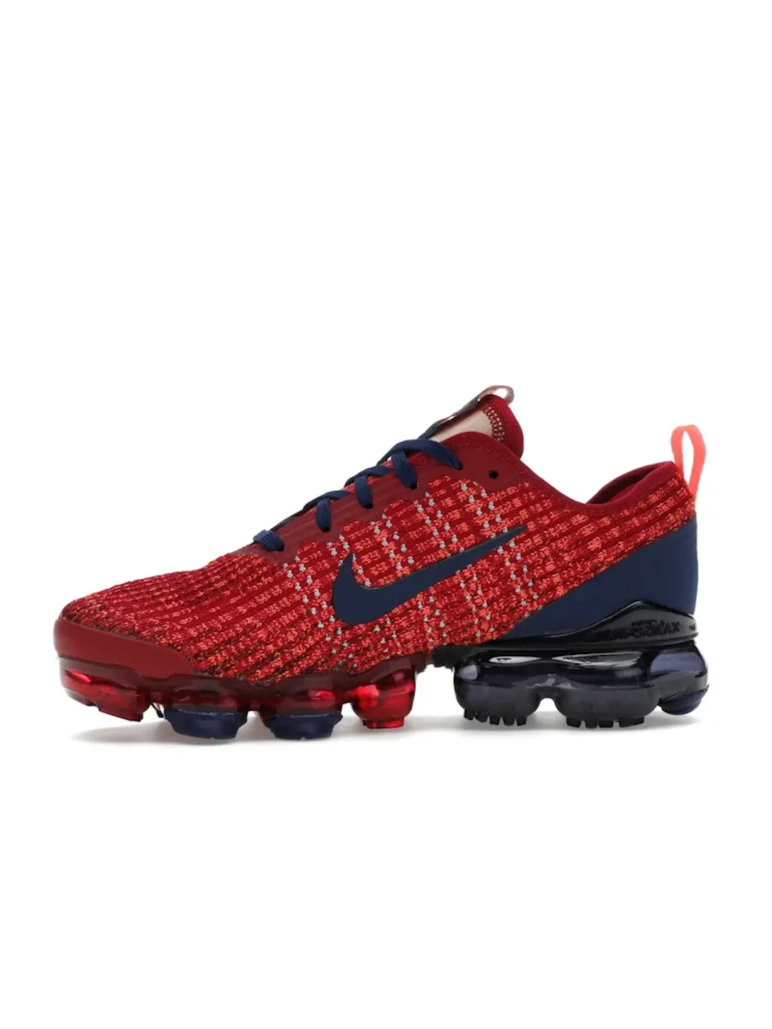 Детские кроссовки Lifestyle Nike Air VaporMax Flyknit 3 Nike — изображение 3 из 4, красный/синий