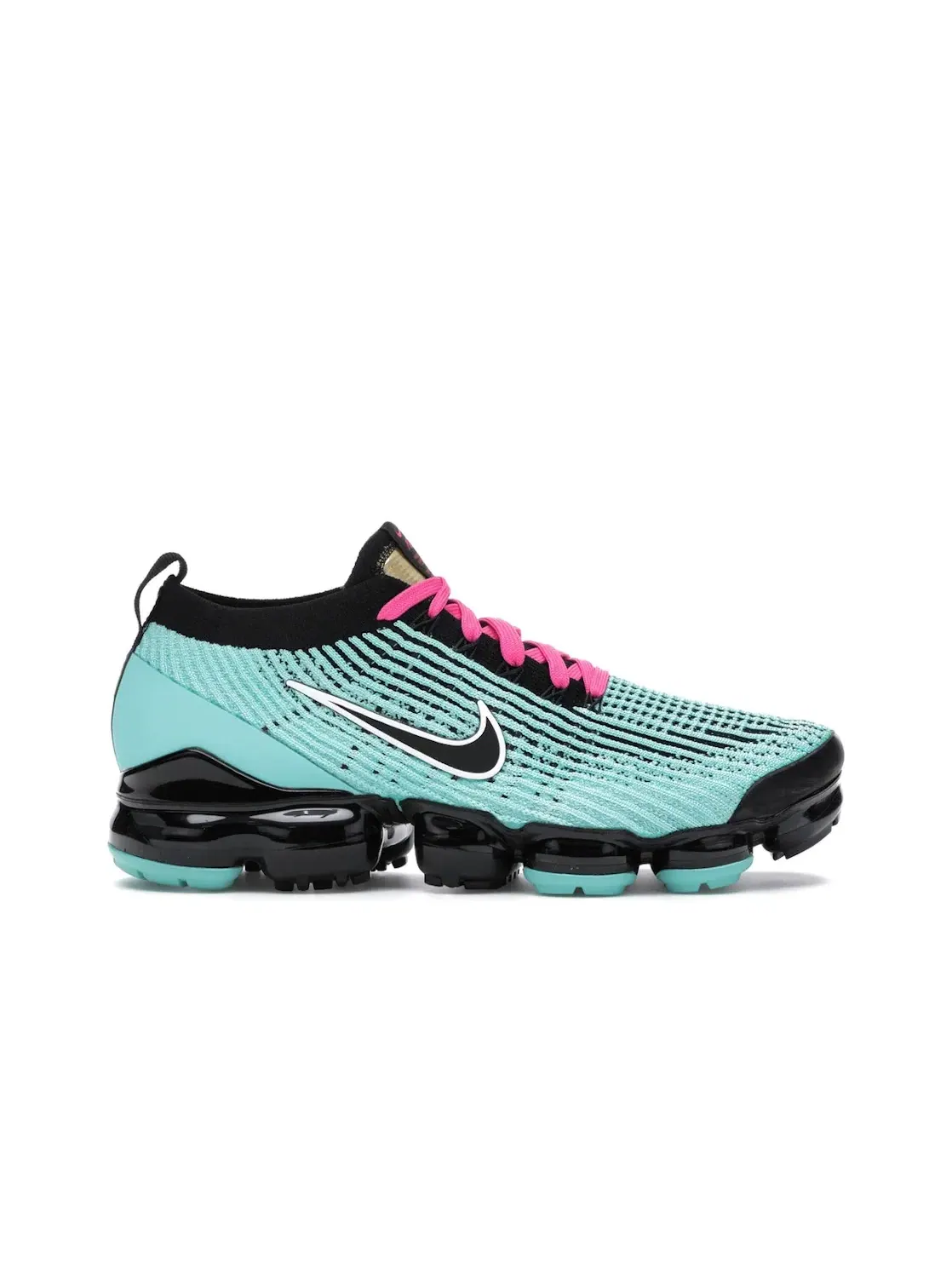 Мужские кроссовки Lifestyle с амортизацией Nike Air VaporMax Flyknit 3 — изображение 1 из 4, розовый-белый-черный