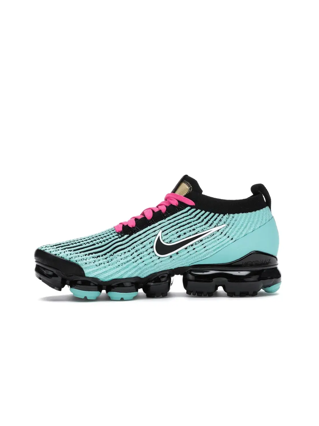 Мужские кроссовки Lifestyle с амортизацией Nike Air VaporMax Flyknit 3 — изображение 3 из 4, розовый-белый-черный