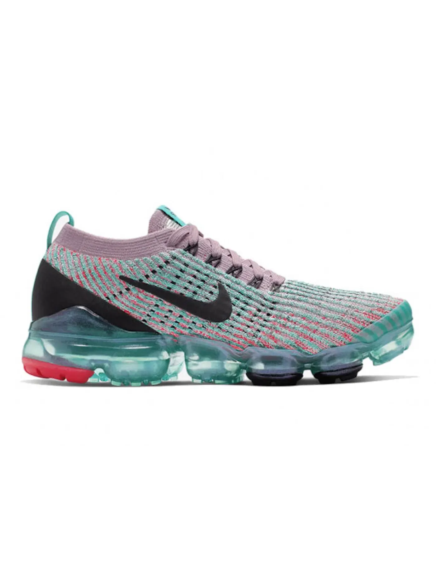 Женские кроссовки Lifestyle Nike Air VaporMax Flyknit 3 Nike — изображение 1 из 1, черный/красный