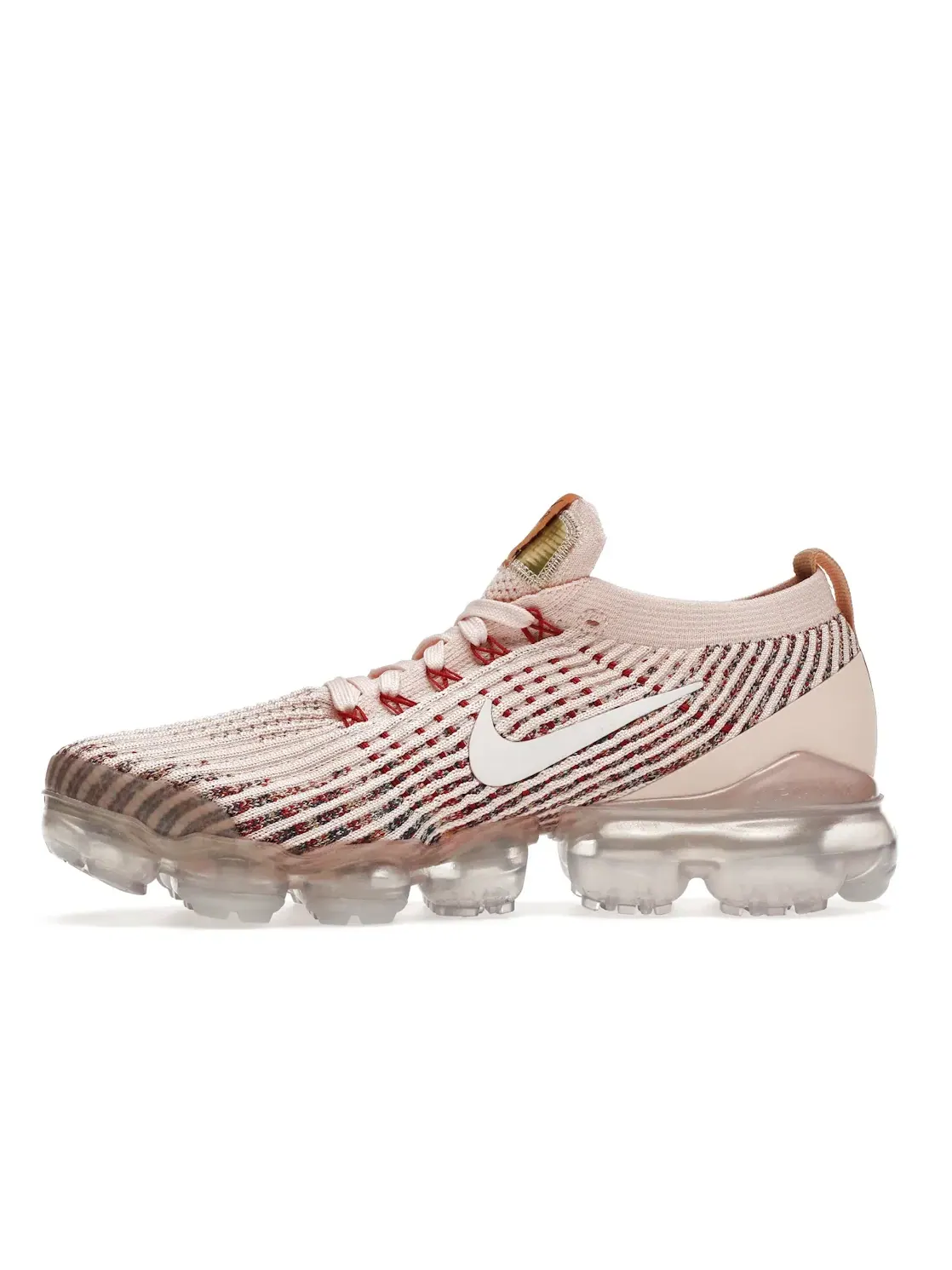 Женские кроссовки Lifestyle Nike Air VaporMax Flyknit 3 — изображение 3 из 4, белый-синий-красный