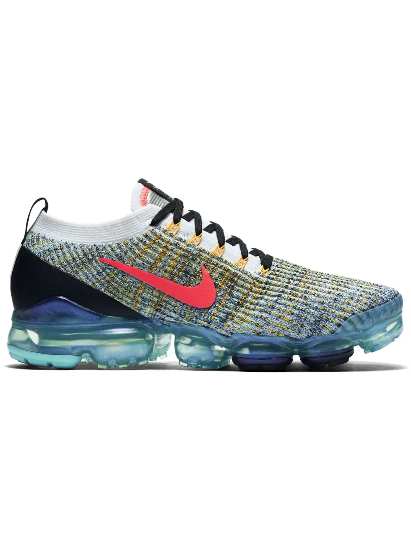 Мужские кроссовки Lifestyle Nike Air VaporMax Flyknit 3 Nike — изображение 1 из 1, белый///черный