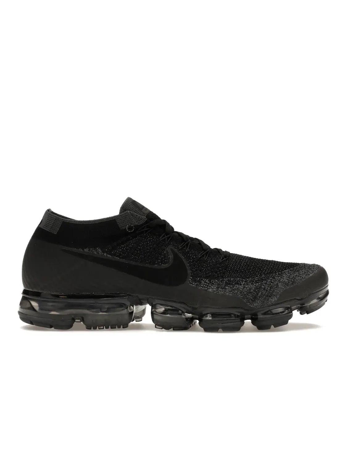 Мужские кроссовки Lifestyle с технологией Flyknit Nike Air VaporMax Flyknit Nike — изображение 1 из 4, черный/-темный серый