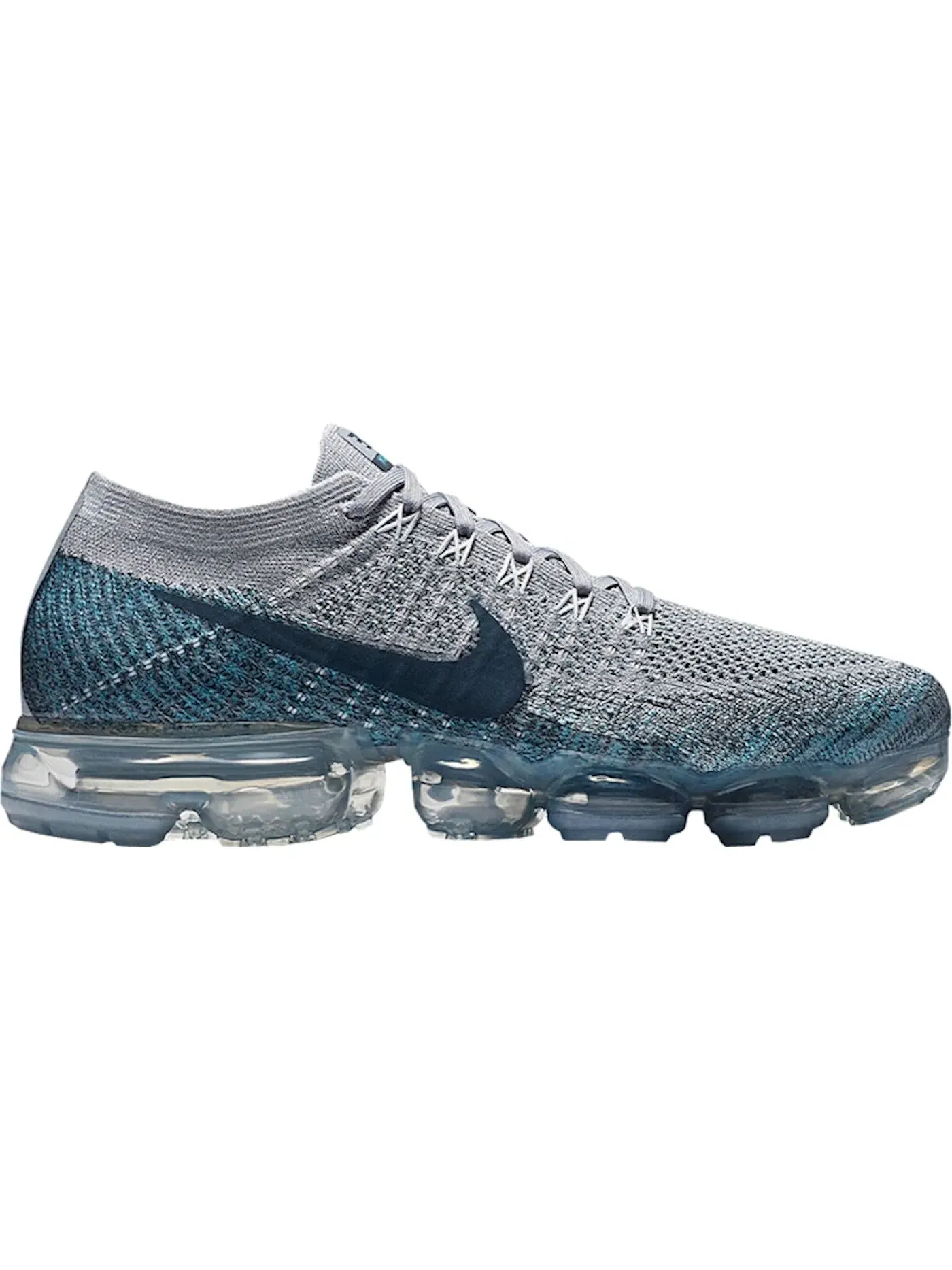 Мужские кроссовки с технологией Air VaporMax Nike Air VaporMax — изображение 1 из 1, серый/синий-платиновый