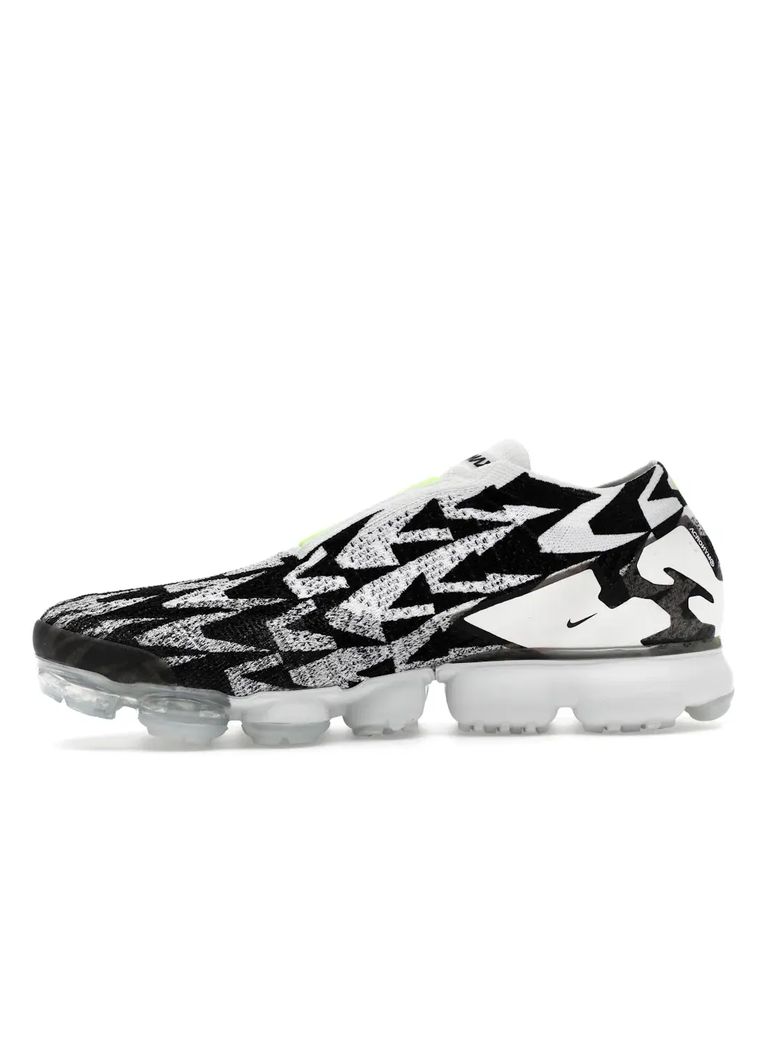 Мужские кроссовки Lifestyle с принтом Nike Air VaporMax Moc 2 Nike, Light Bone/Volt-Light Bone — изображение 3 из 4