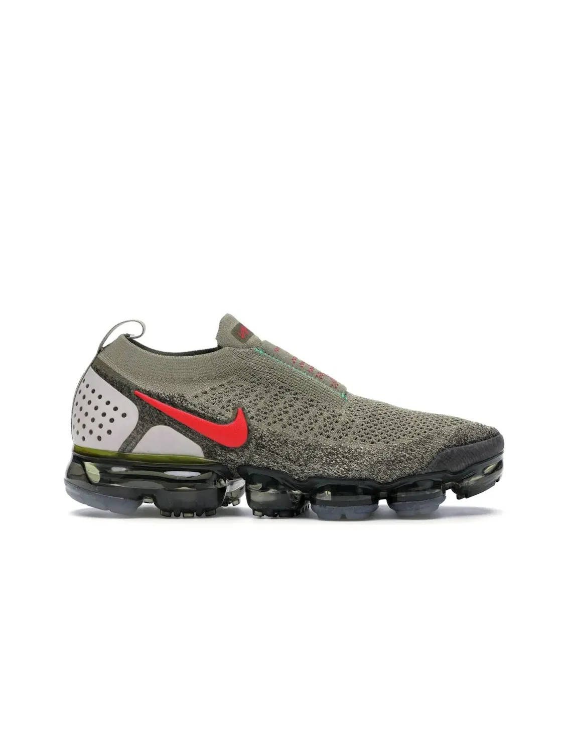 Мужские кроссовки Lifestyle Nike Air VaporMax Moc 2 — изображение 1 из 4, оливковый/красный-темный