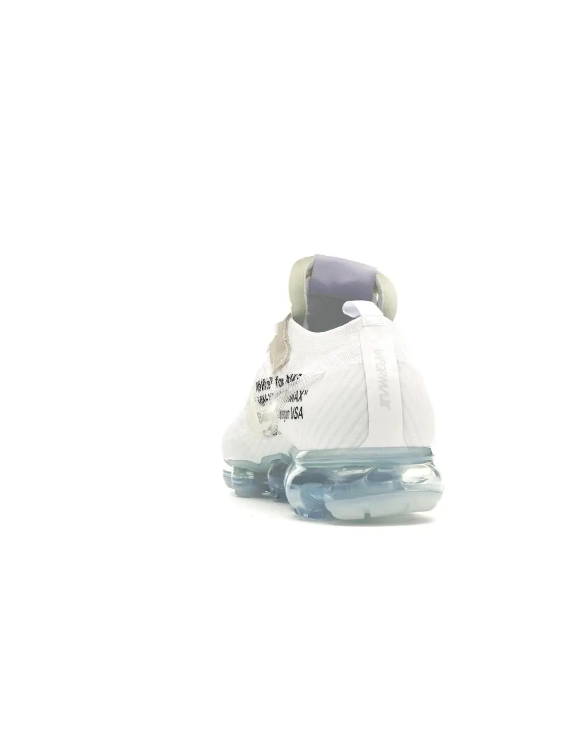 Мужские кроссовки Lifestyle Nike Air VaporMax Off-White — изображение 4 из 4, белый/оранжевый-черный
