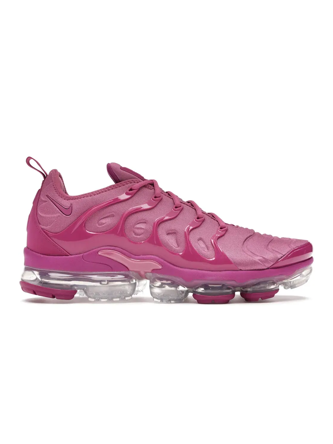 Мужские кроссовки с амортизацией Nike Air VaporMax Plus Nike, Berry/Berry-Berry — изображение 1 из 4