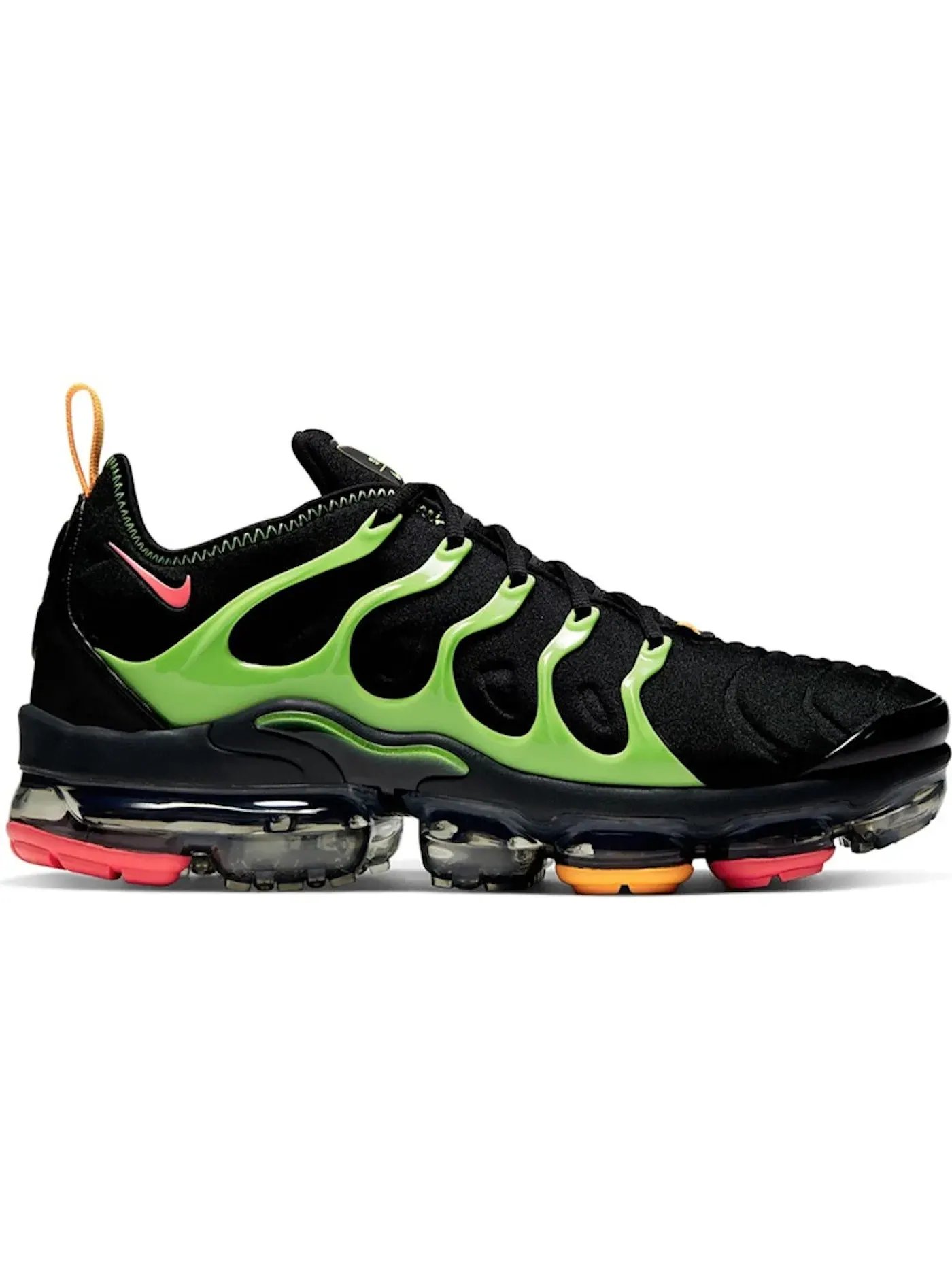 Мужские кроссовки Lifestyle Nike Air VaporMax Plus — изображение 1 из 1, черный/-зеленый