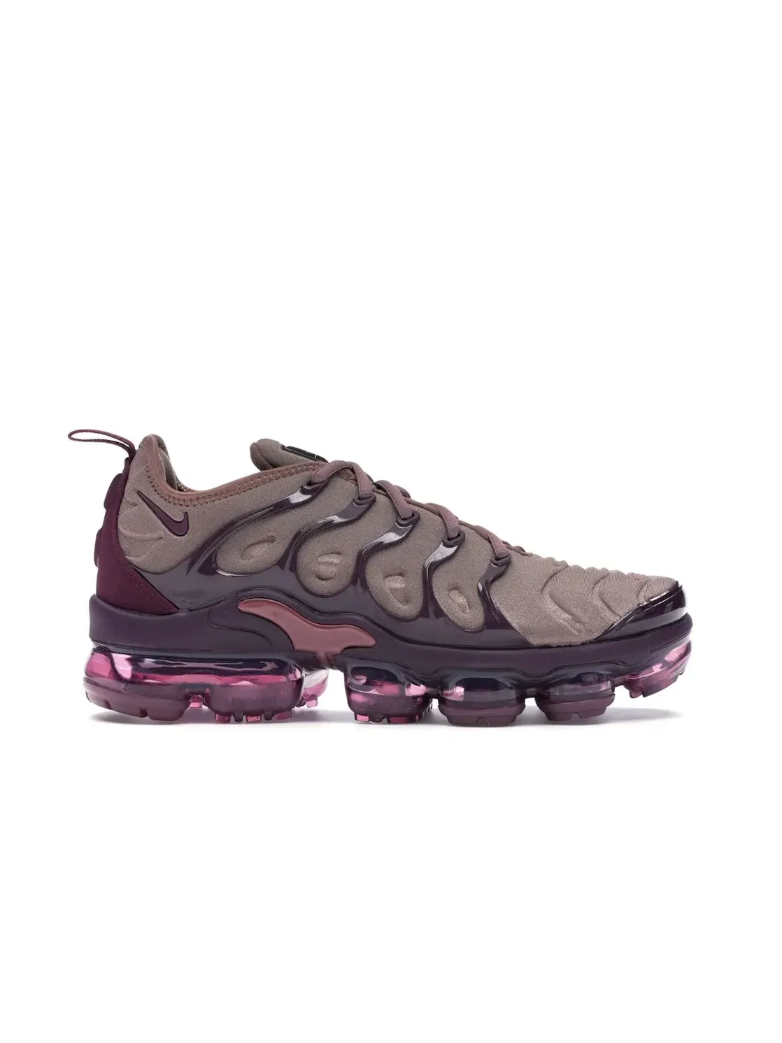 Женские кроссовки для повседневной носки Nike Air VaporMax Plus — изображение 1 из 4, винтажный винный-черный