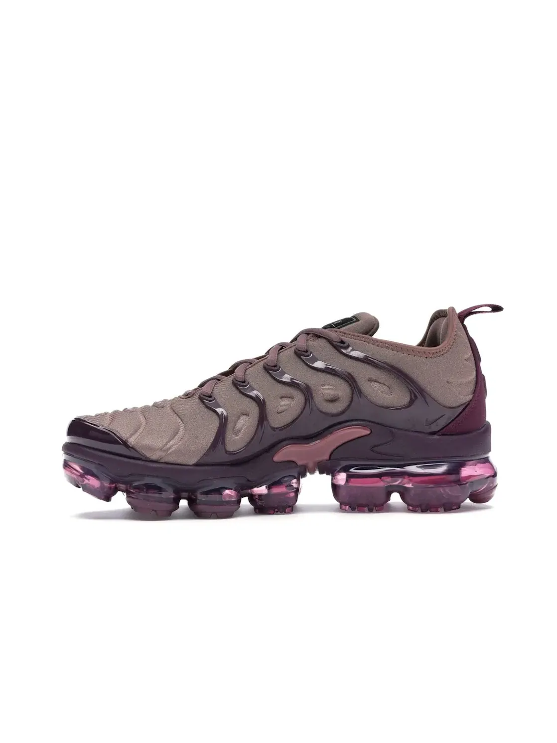Женские кроссовки для повседневной носки Nike Air VaporMax Plus — изображение 3 из 4, винтажный винный-черный