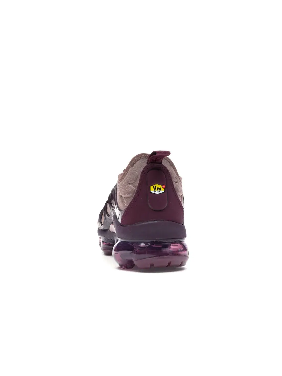Женские кроссовки для повседневной носки Nike Air VaporMax Plus — изображение 4 из 4, винтажный винный-черный