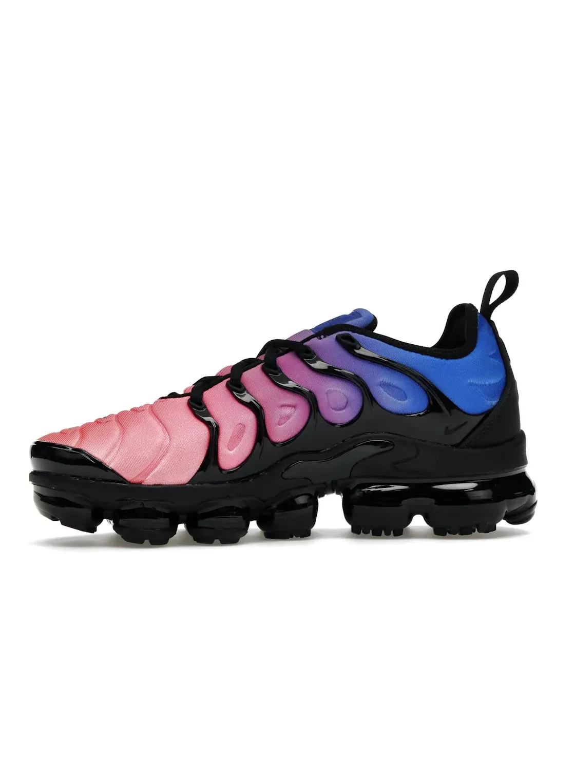 Женские кроссовки с амортизацией Nike Air VaporMax Plus — изображение 3 из 4, синий/черный/розовый
