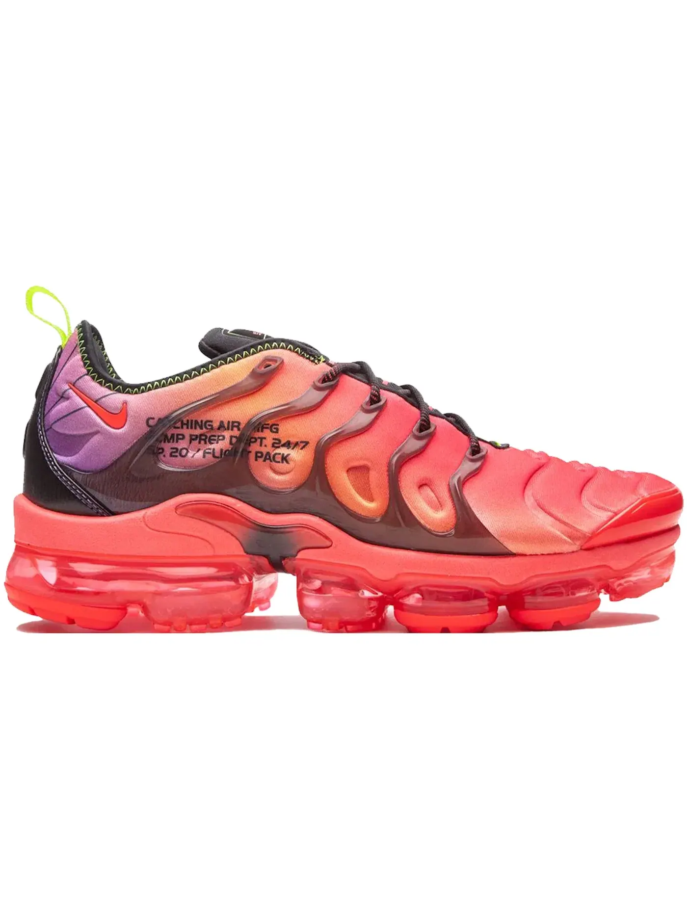 Мужские кроссовки Lifestyle Nike Air VaporMax Plus — изображение 1 из 1, черный/красный-розовый