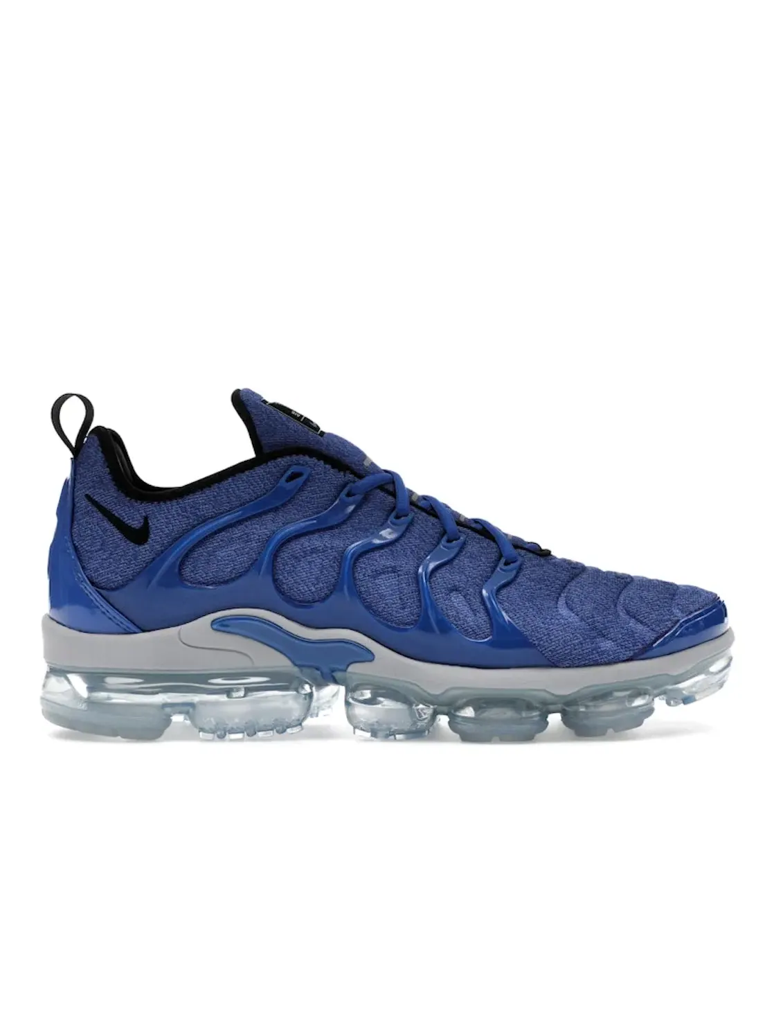 Мужские кроссовки с ярким дизайном Nike Air VaporMax Plus — изображение 1 из 4, серый-синий-черный