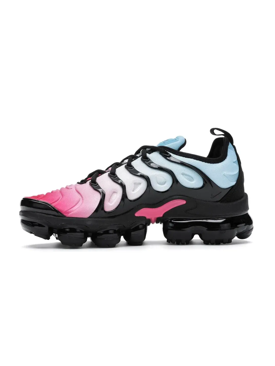 Женские кроссовки с амортизацией Nike Air VaporMax Plus — изображение 3 из 4, розовый/розовый--черный