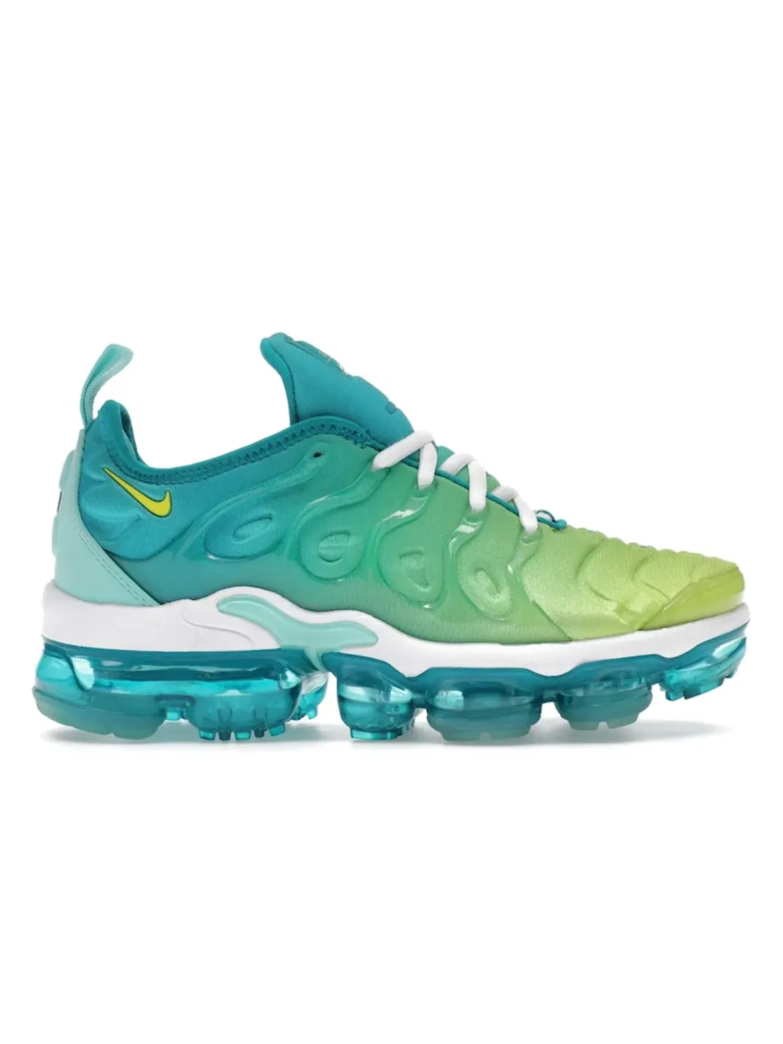 Женские кроссовки Lifestyle Nike Air VaporMax Plus, Spirit Teal/Cyber-Tropical Twist — изображение 1 из 4