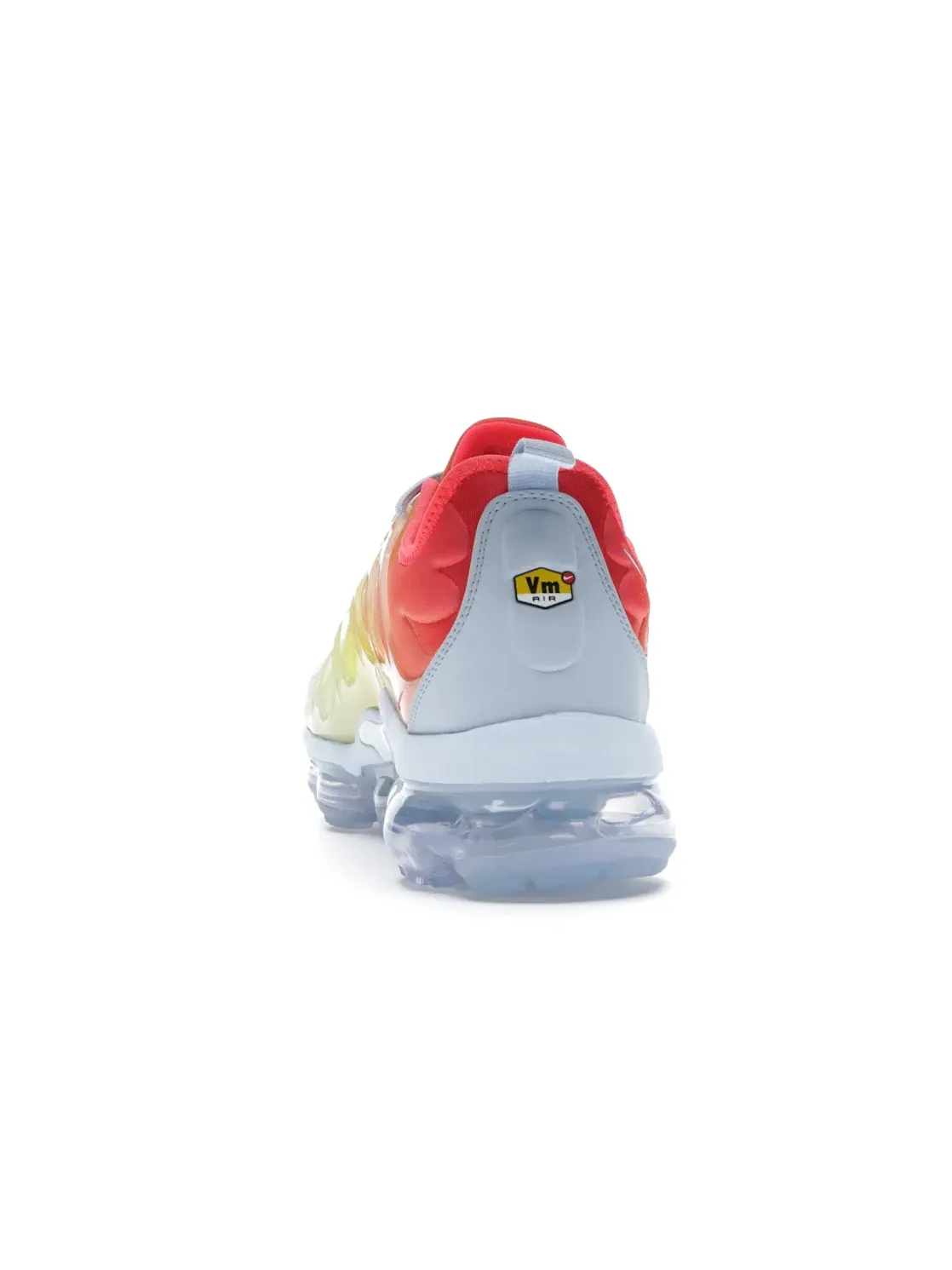 Женские кроссовки Lifestyle с гибридным дизайном Nike Air VaporMax Plus — изображение 4 из 4, синий/желтый-белый