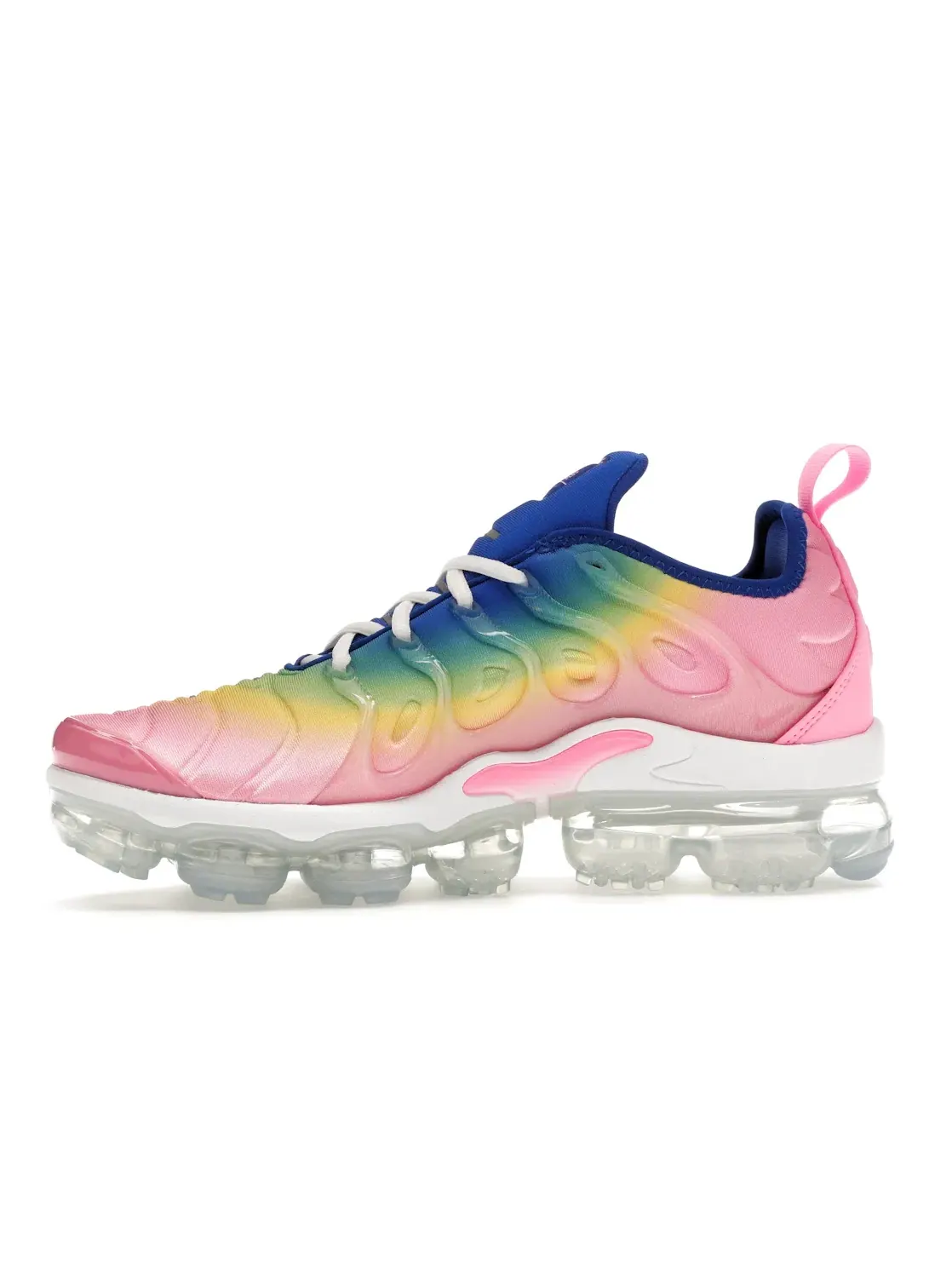 Женские кроссовки Lifestyle Nike Air VaporMax Plus — изображение 3 из 4, розовый/зеленый/синий