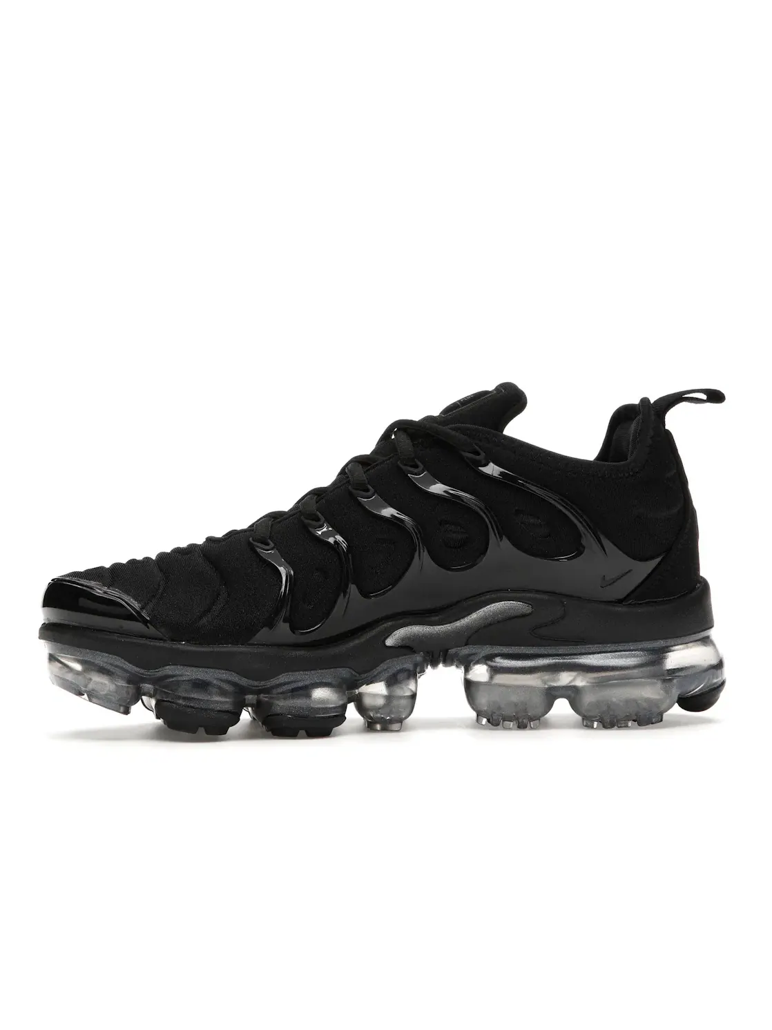 Женские кроссовки без шнуровки Nike Air VaporMax Plus SE — изображение 3 из 4, черный/черный-черный
