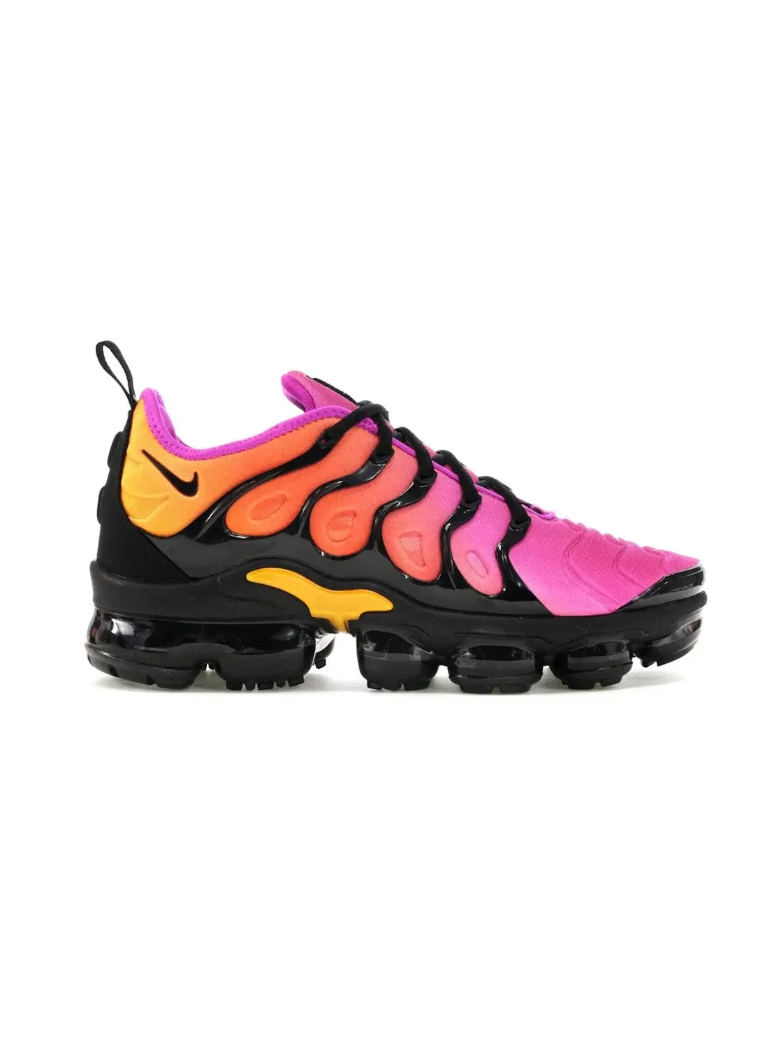 Женские кроссовки с амортизацией Nike Air VaporMax Plus — изображение 1 из 4, черный/черный