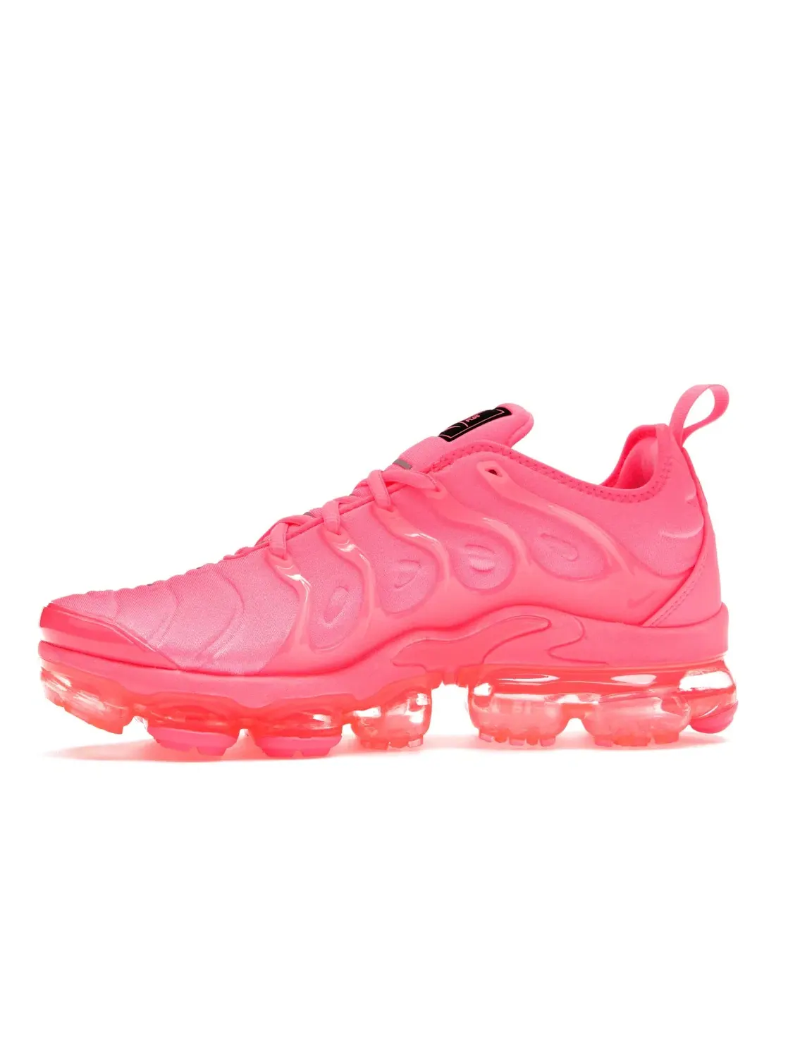 Женские кроссовки с ярким цветом Nike Air VaporMax Plus Nike — изображение 3 из 4, черный-зеленый