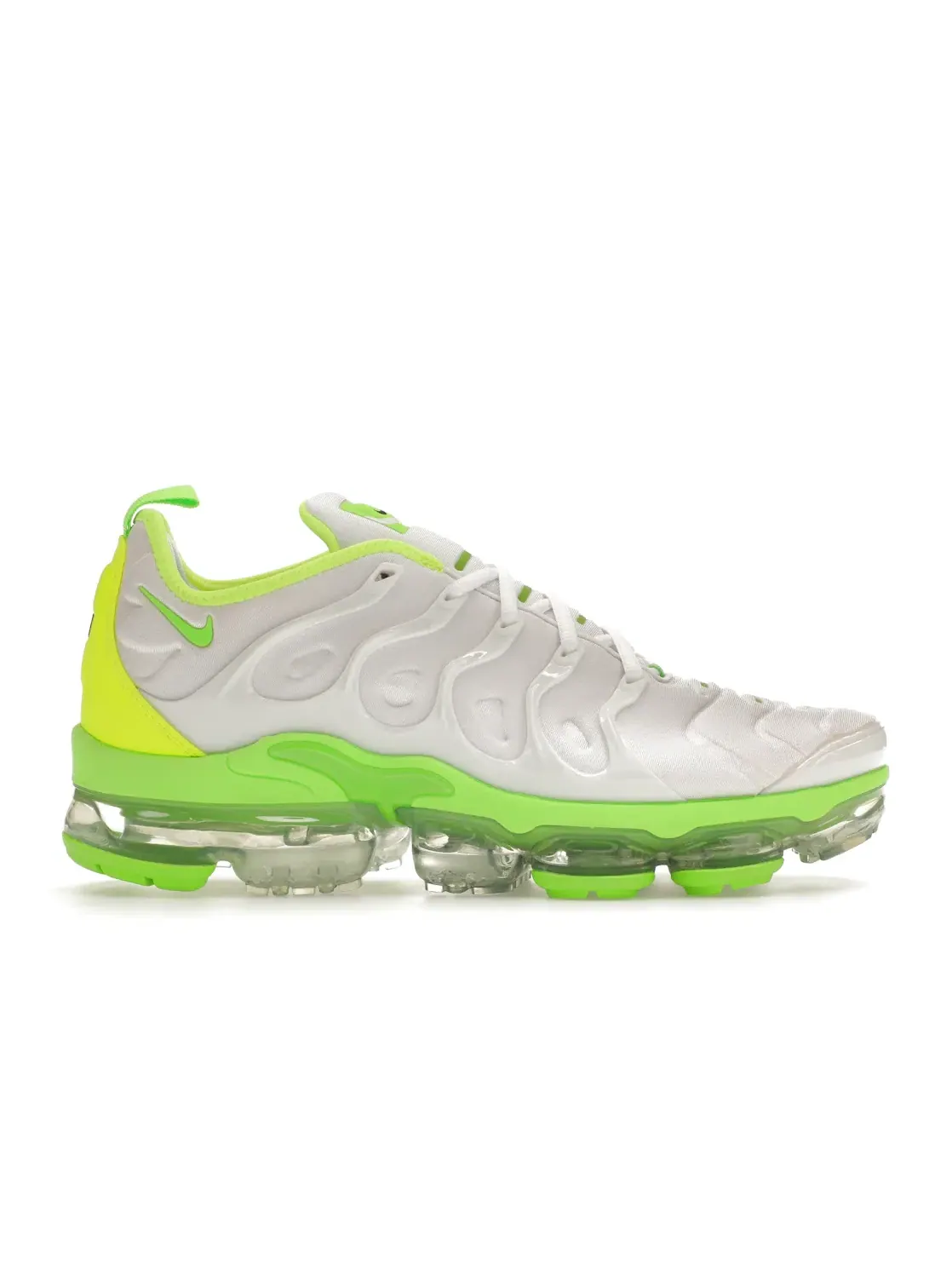 Мужские кроссовки lifestyle с амортизацией Nike Air VaporMax Plus — изображение 1 из 4, белый/зеленый
