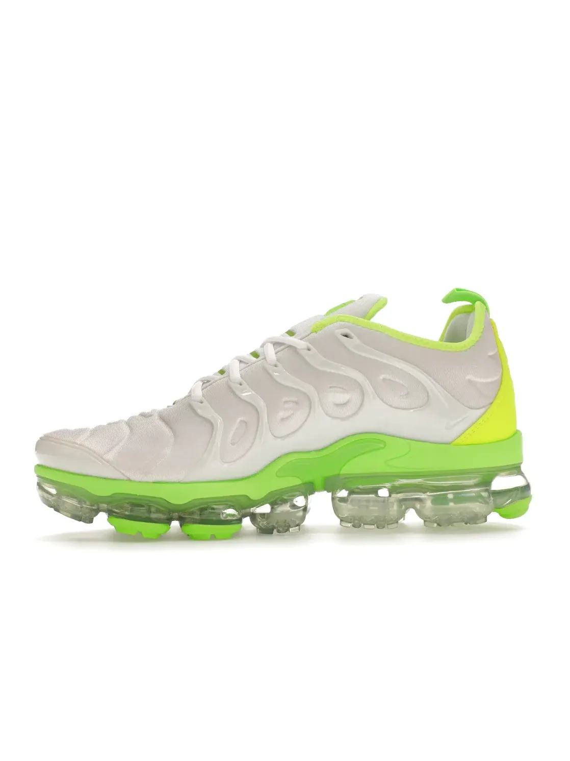 Мужские кроссовки lifestyle с амортизацией Nike Air VaporMax Plus — изображение 3 из 4, белый/зеленый
