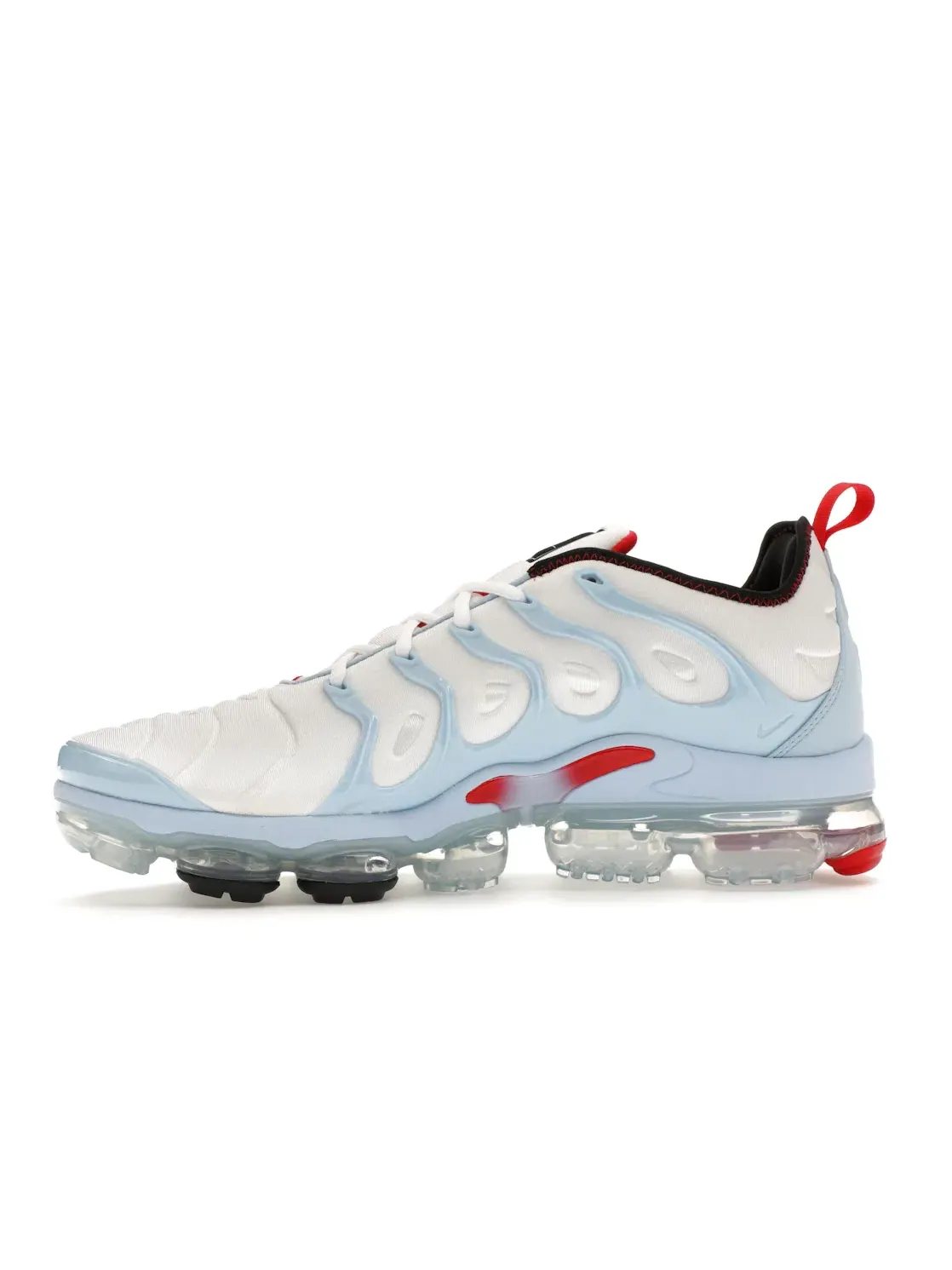 Мужские кроссовки с сетчатым верхом Nike Air VaporMax Plus — изображение 3 из 4, белый/красный/синий