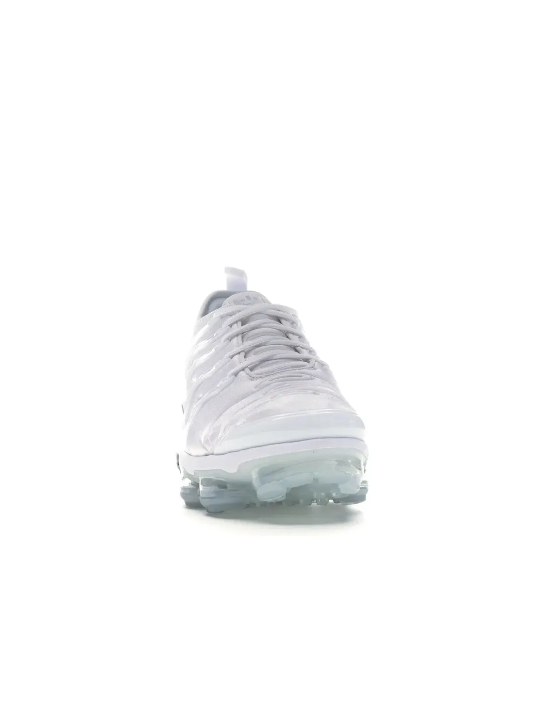Мужские кроссовки с вставками из кожи Nike Air VaporMax Plus — изображение 2 из 4, белый/серый-платиновый