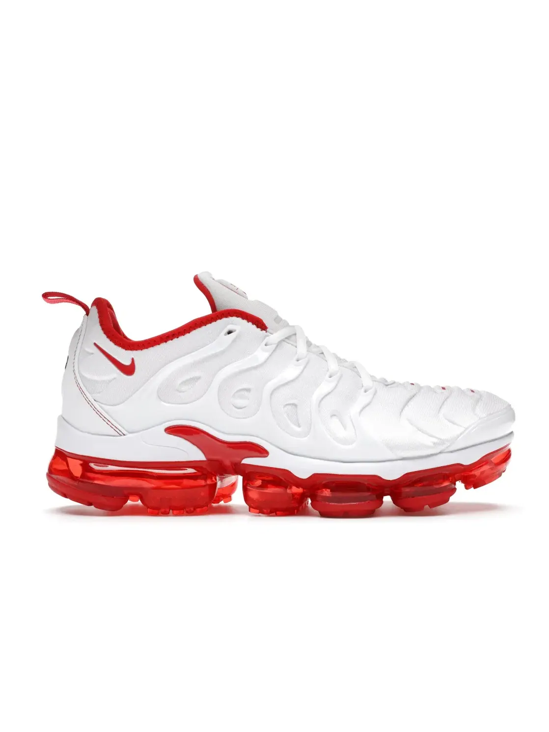 Мужские кроссовки с синтетическим верхом Nike Air VaporMax Plus — изображение 1 из 4, белый/красный