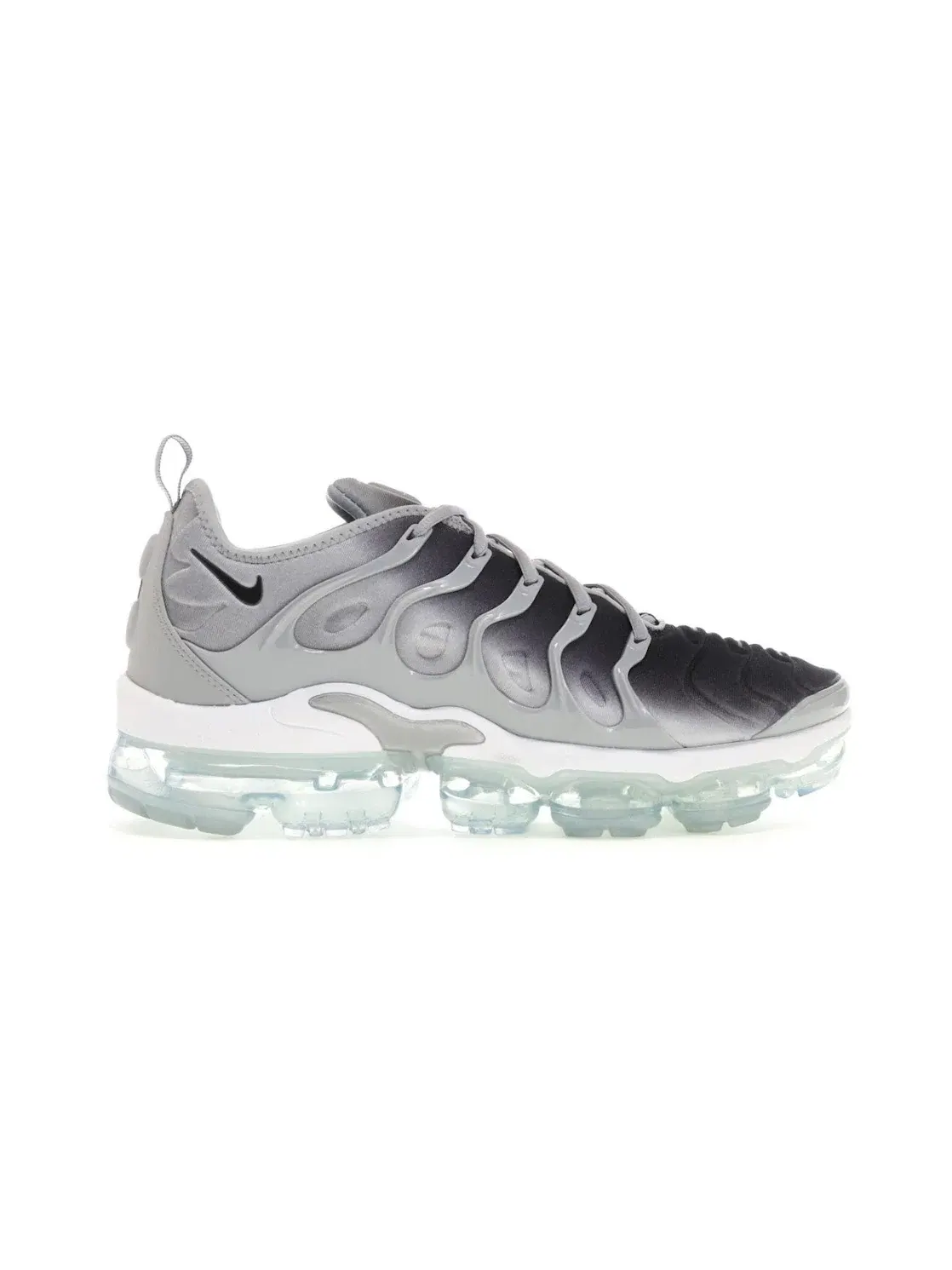 Мужские кроссовки с цветным градиентом Nike Air VaporMax Plus — изображение 1 из 4, серый/черный-белый