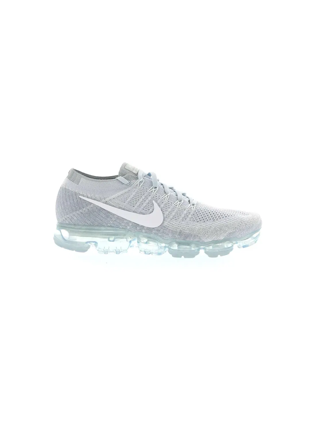 Мужские кроссовки Lifestyle с воздушной подошвой Nike Air VaporMax — изображение 1 из 4, платиновый/белый-серый