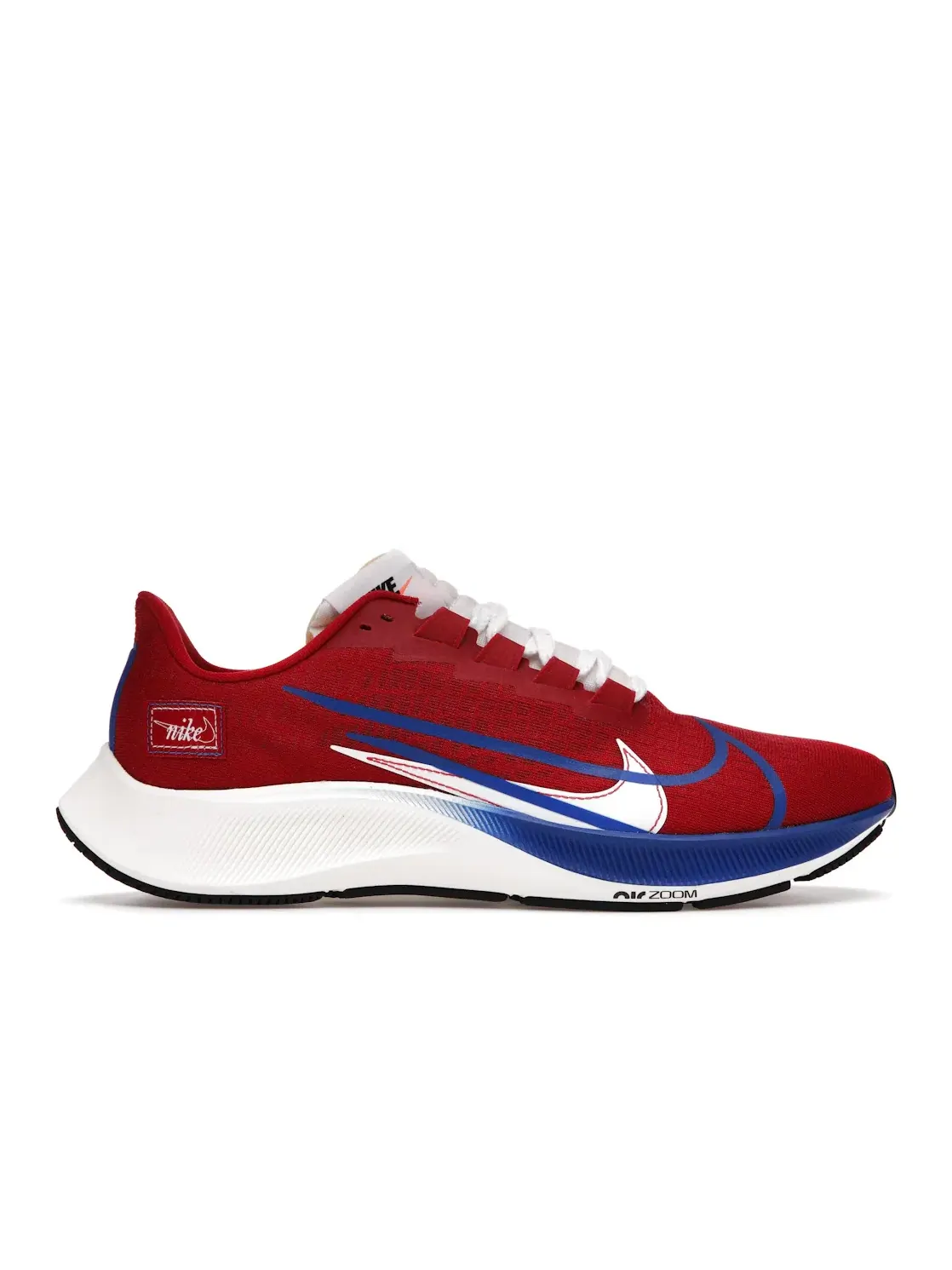 Мужские кроссовки с длинным шнурованием Nike Air Zoom 37 Premium Nike — изображение 1 из 4, красный/синий-белый