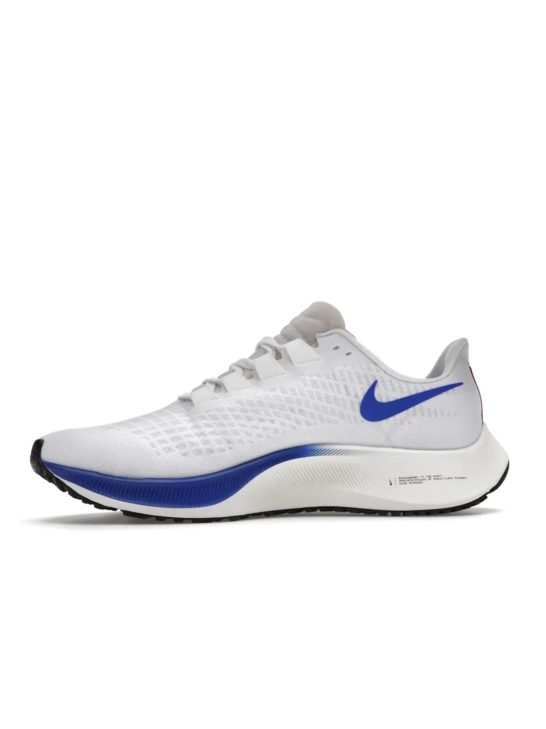 Мужские кроссовки для бега с амортизацией Nike Air Zoom 37 Premium — изображение 3 из 4, белый/синий-красный
