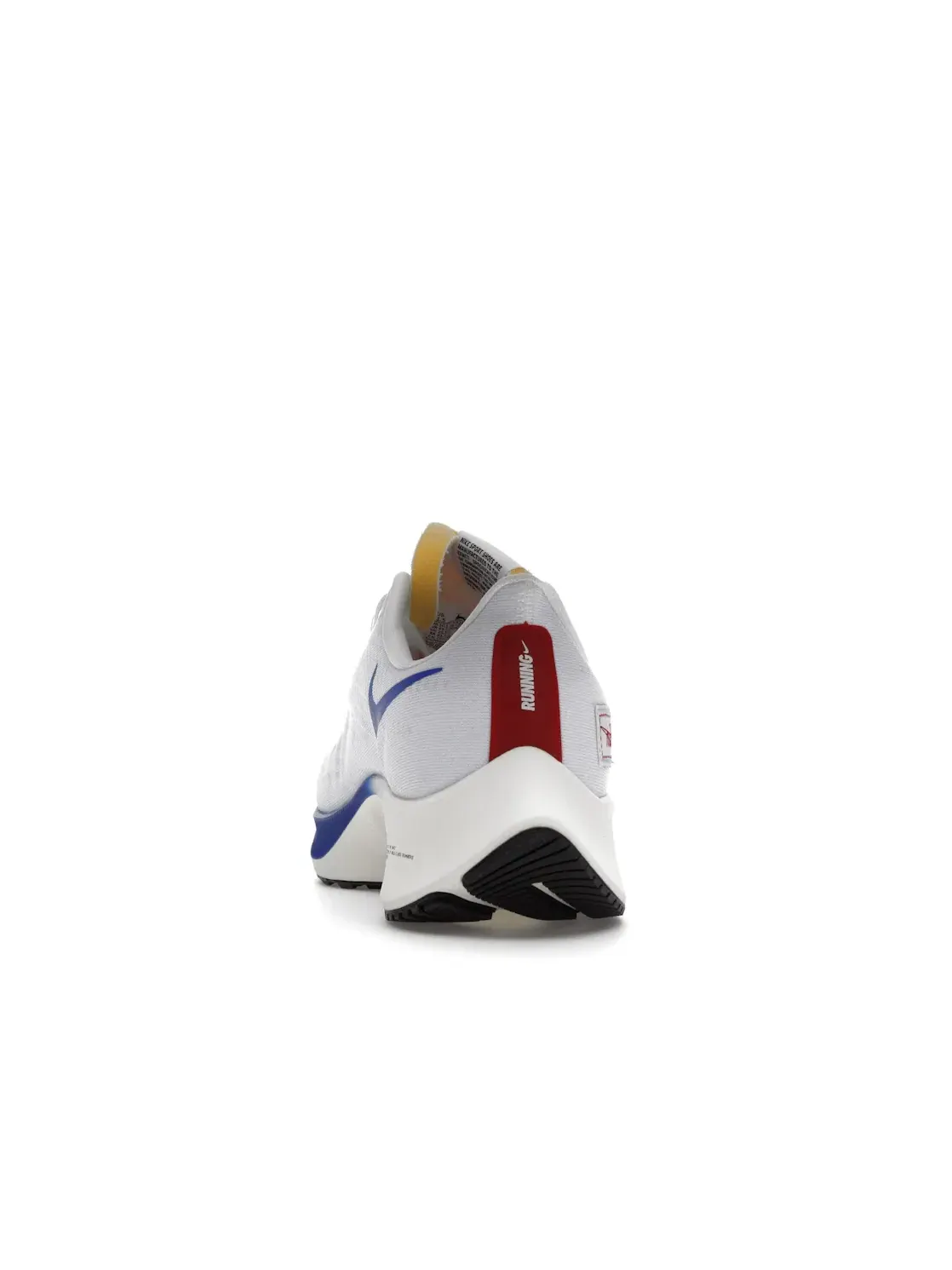 Мужские кроссовки для бега с амортизацией Nike Air Zoom 37 Premium — изображение 4 из 4, белый/синий-красный