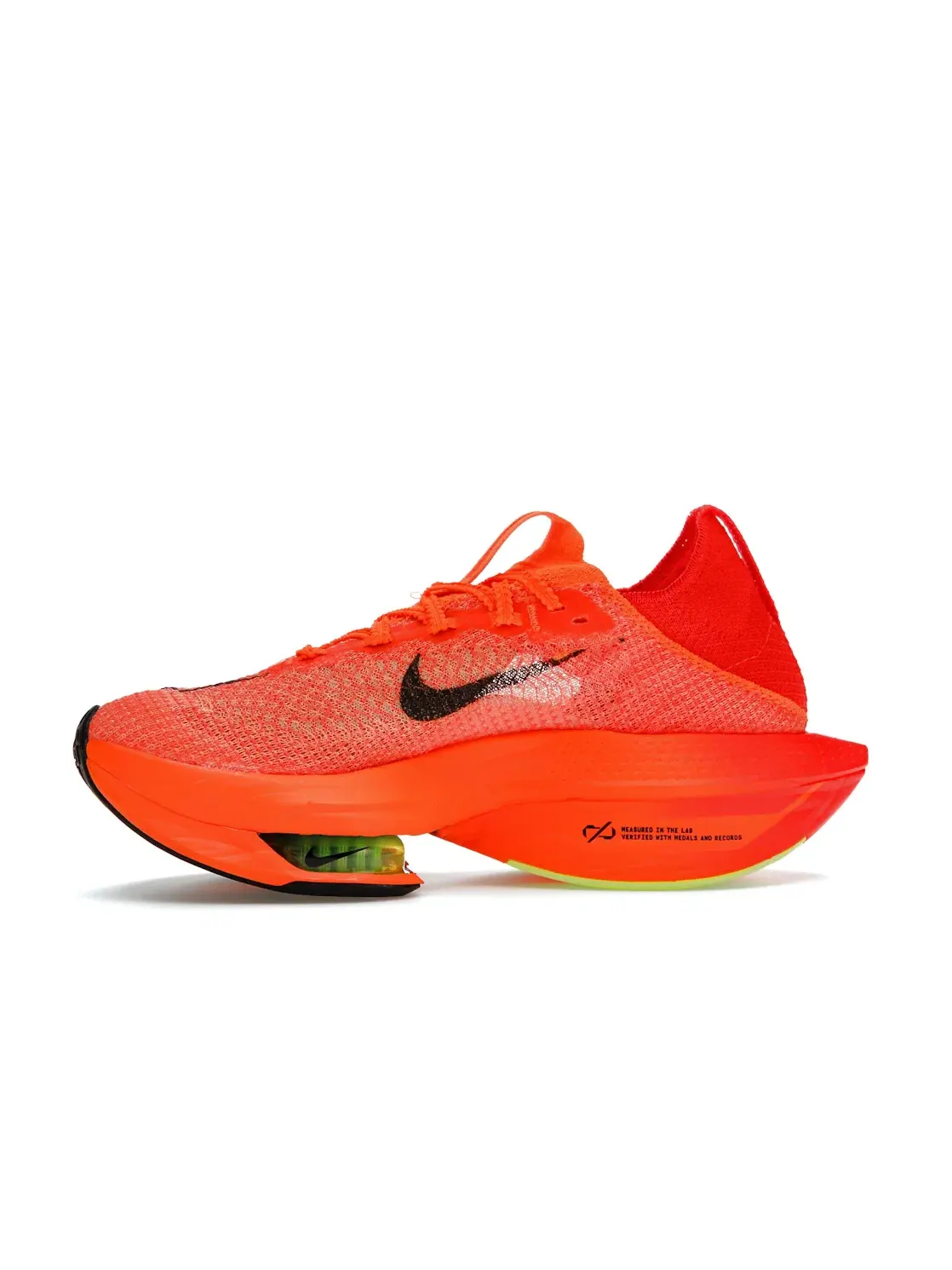 Женские кроссовки для бега с технологией ZoomX Nike Air Zoom Alphafly Next% 2 — изображение 3 из 4, оранжевый/черный-яркий