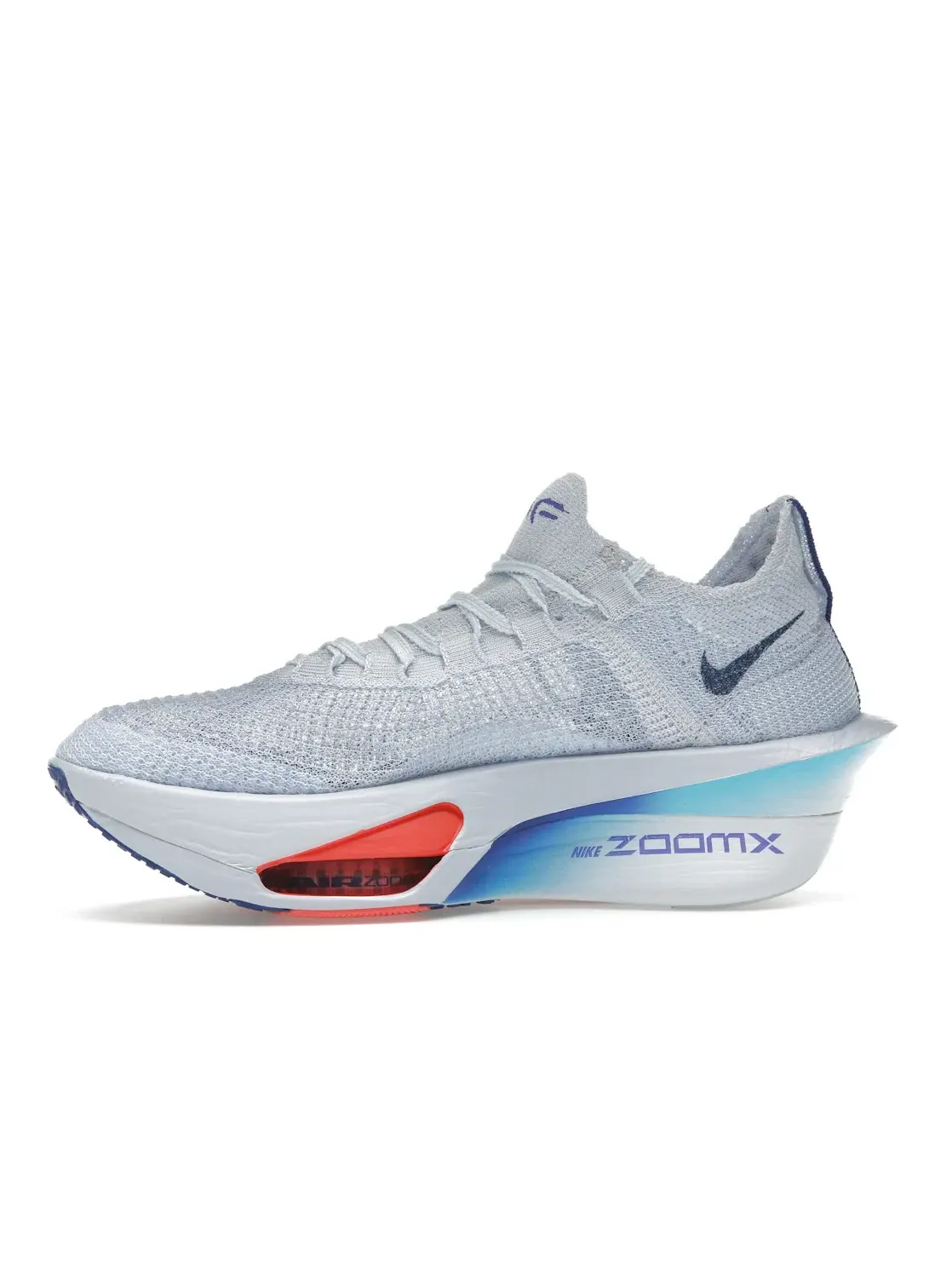 Мужские кроссовки с ярким дизайном Nike Air Zoom Alphafly Next% 3 — изображение 3 из 4, серый//фиолетовый/синий
